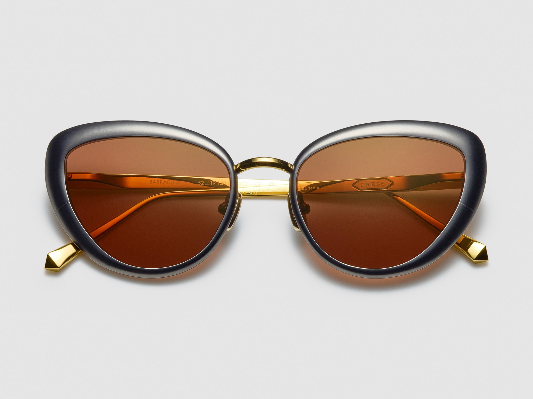 Barracuda Ruthenium / Gold - ST003 #color_ruthenium-gold-st003