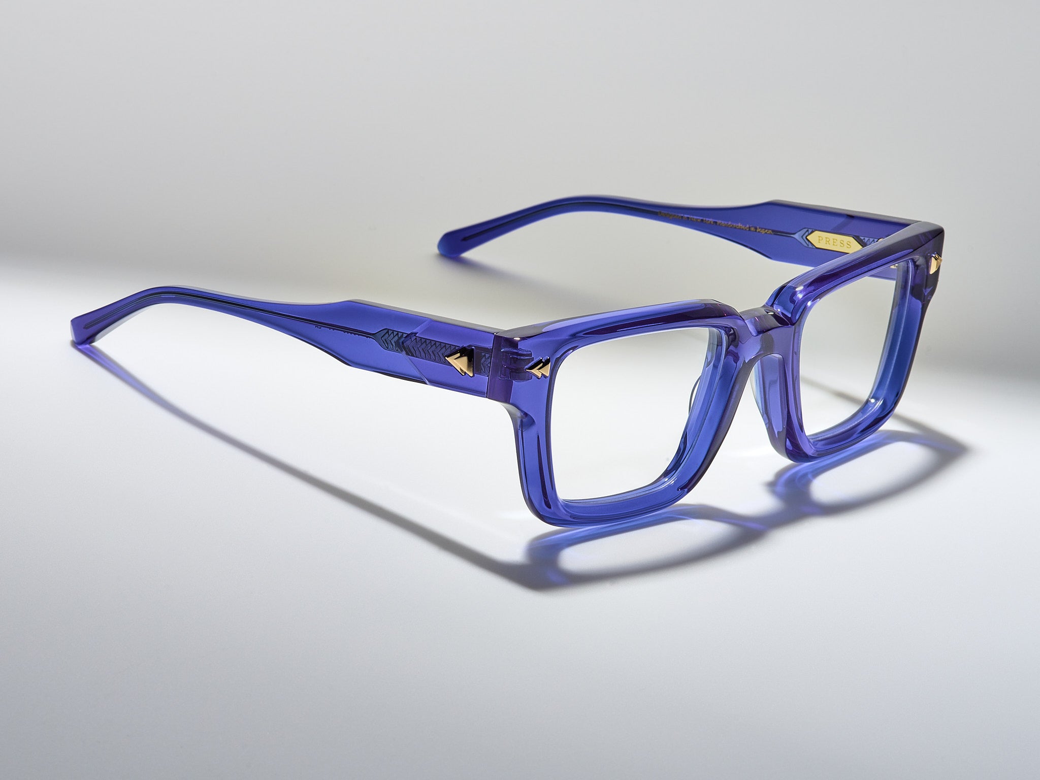 Hollet Optical Electron Blue / Gold - PU003 #color_electron-blue-gold-pu003