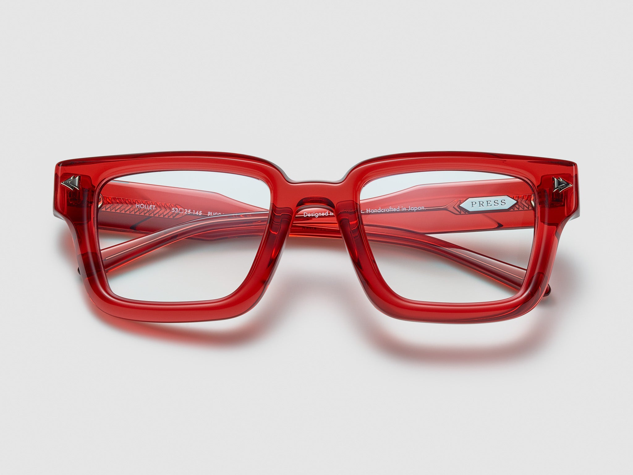 Hollet Optical Crimson / Silver - PU006 #color_crimson-silver-pu006