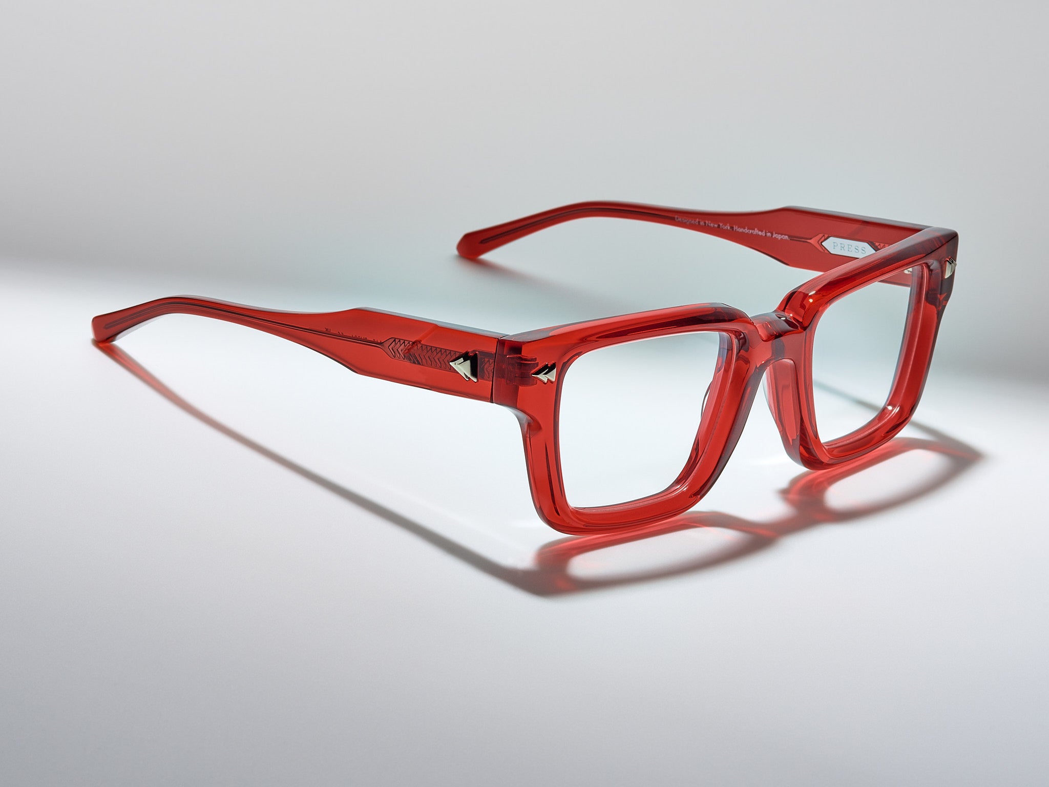 Hollet Optical Crimson / Silver - PU006 #color_crimson-silver-pu006