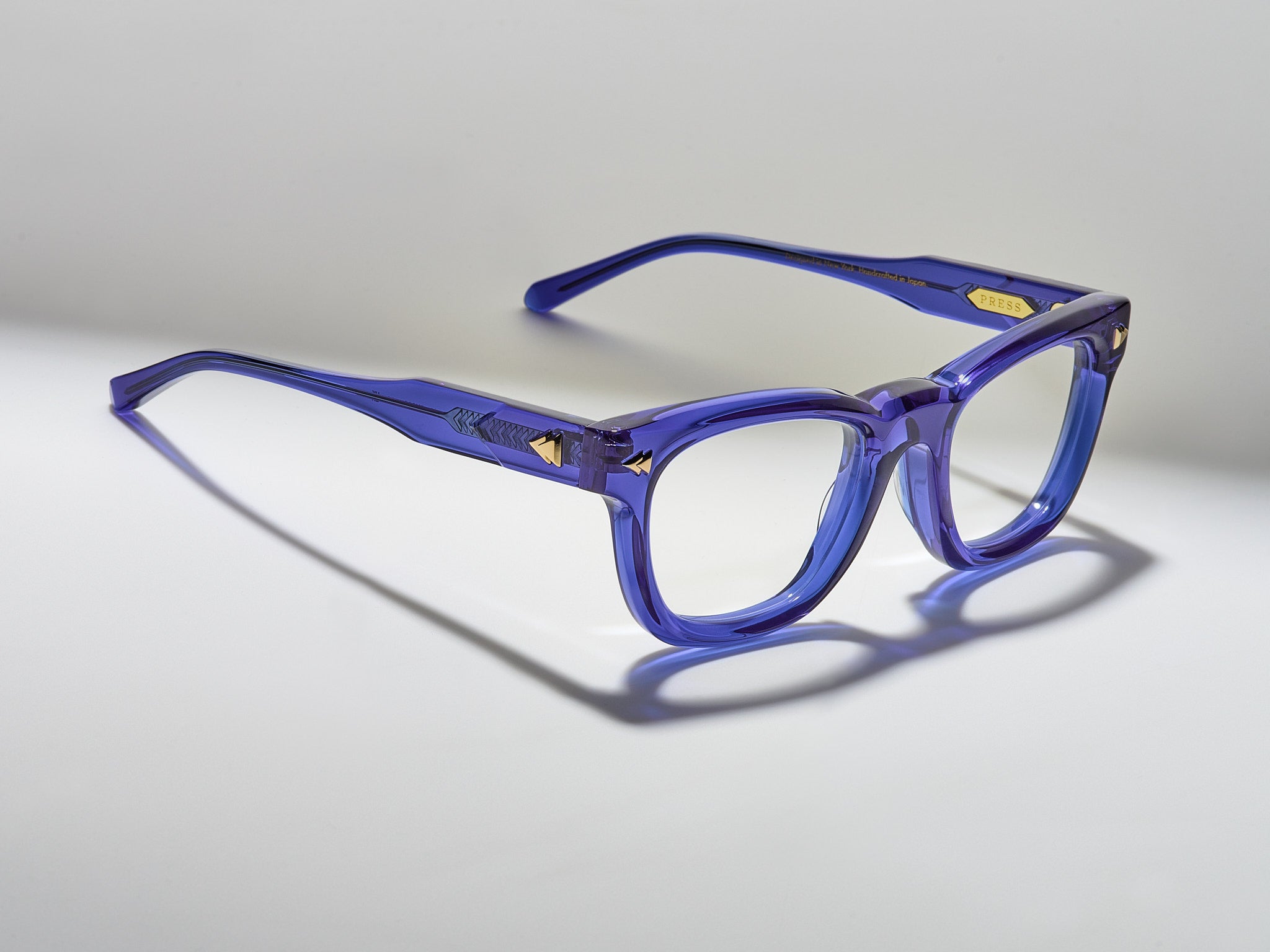 Horses Optical Electron Blue / Gold - PU003 #color_electron-blue-gold-pu003