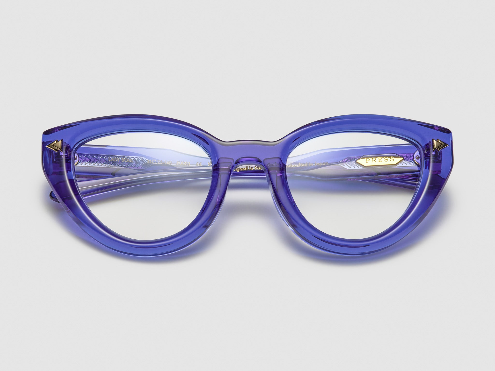 Lady Soul Optical Electron Blue / Gold - PU003 #color_electron-blue-gold-pu003