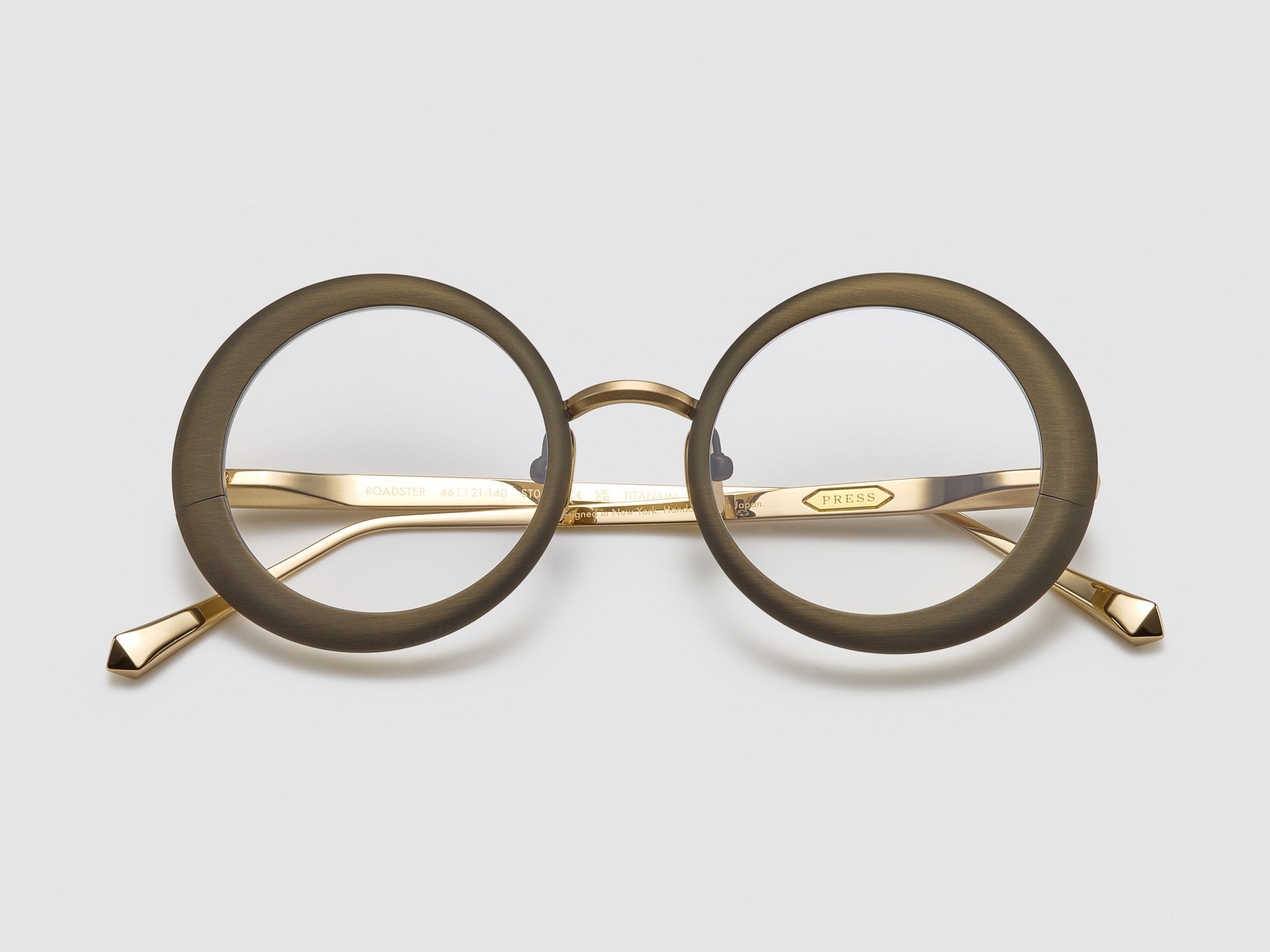 Roadster Optical Antique Gold / Gold - ST002 #color_antique-gold-gold-st002