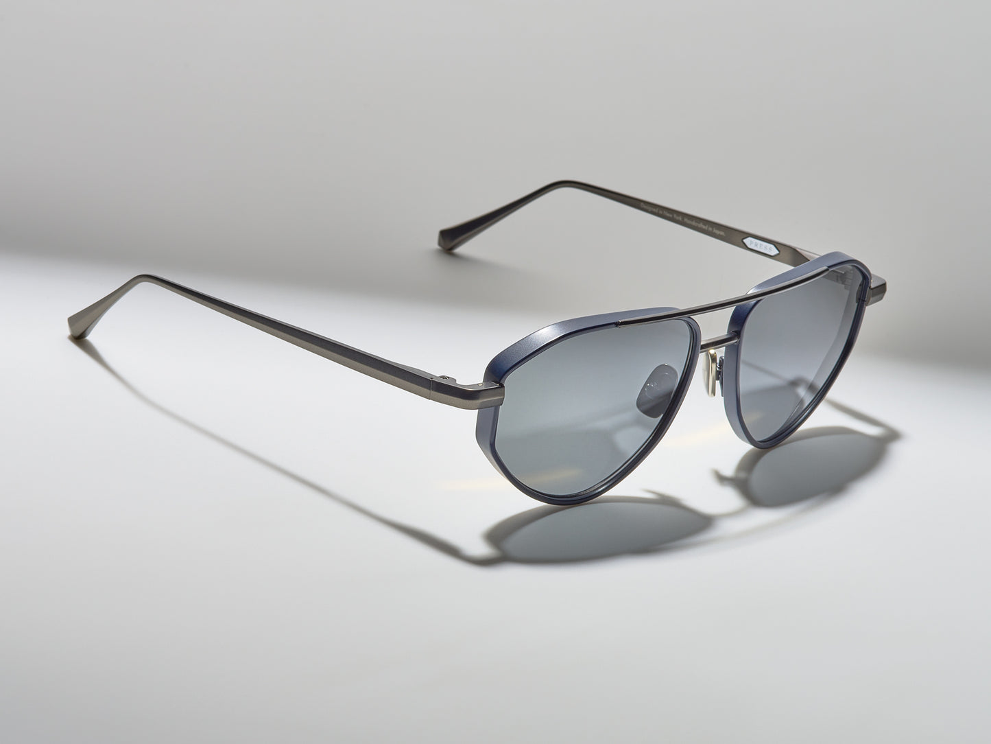 Satisfaction Shiny Navy / Matte Navy / Matte Ruthenium - DR001 #color_shiny-navy-matte-navy-matte-ruthenium-dr001