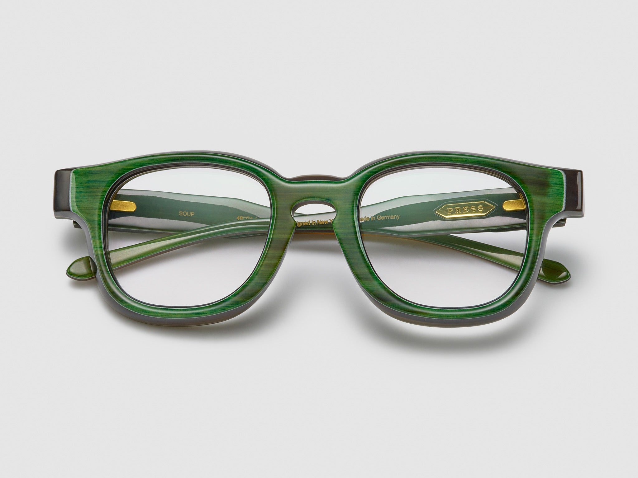 Soup Horn Optical Green - JP010 #color_green-jp010