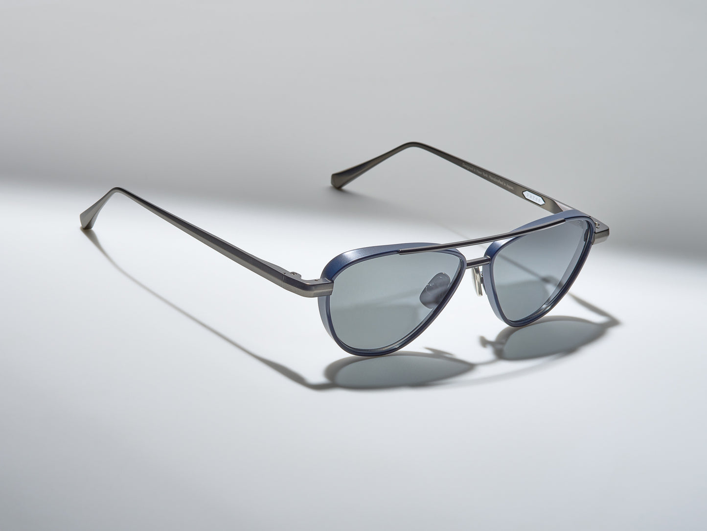 Sunday Morning Shiny Navy / Matte Navy / Matte Ruthenium - DR001 #color_shiny-navy-matte-navy-matte-ruthenium-dr001