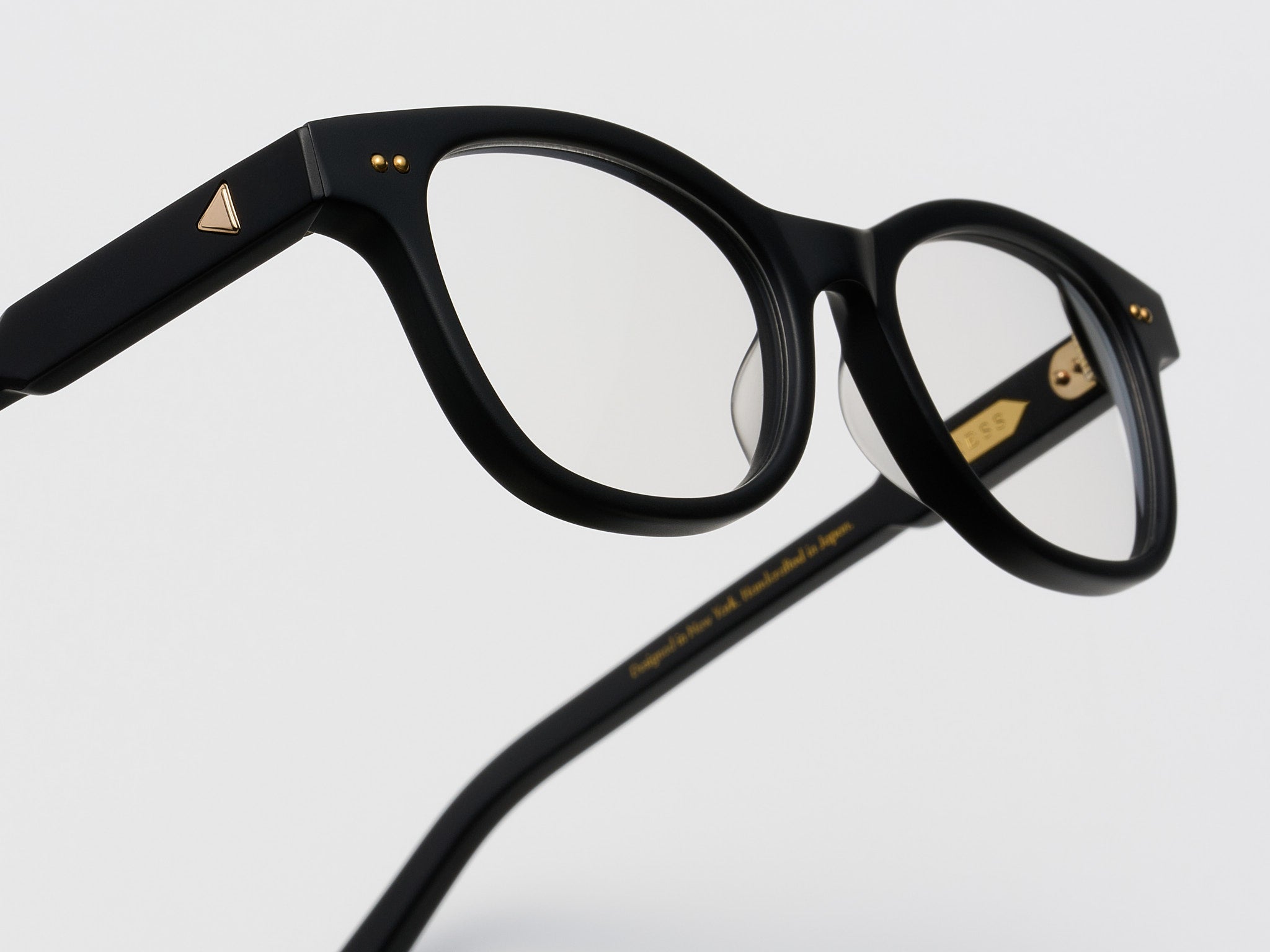 The Bribe Optical Matte Black / Gold - TI001 #color_matte-black-gold-ti001