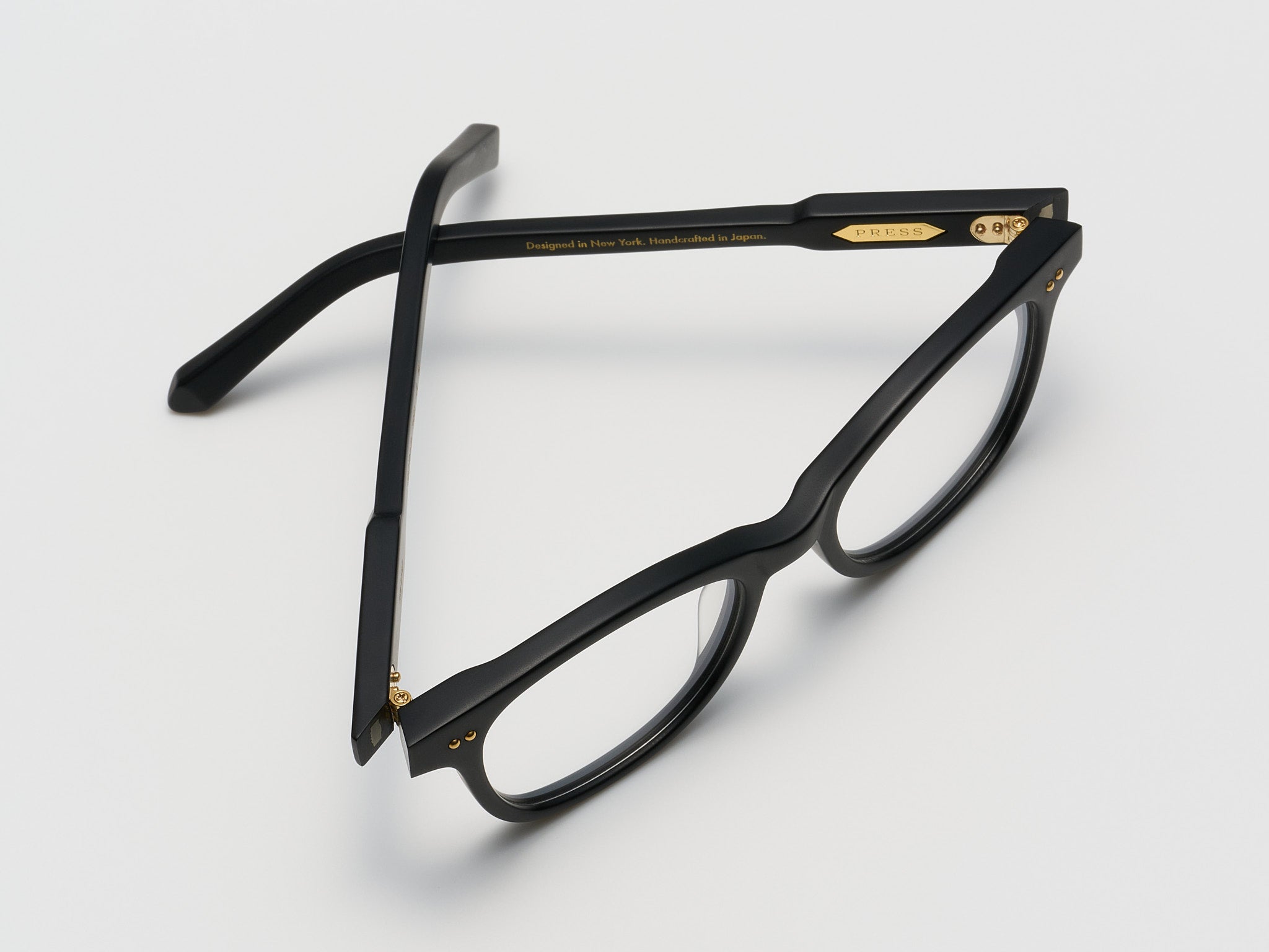 The Bribe Optical Matte Black / Gold - TI001 #color_matte-black-gold-ti001