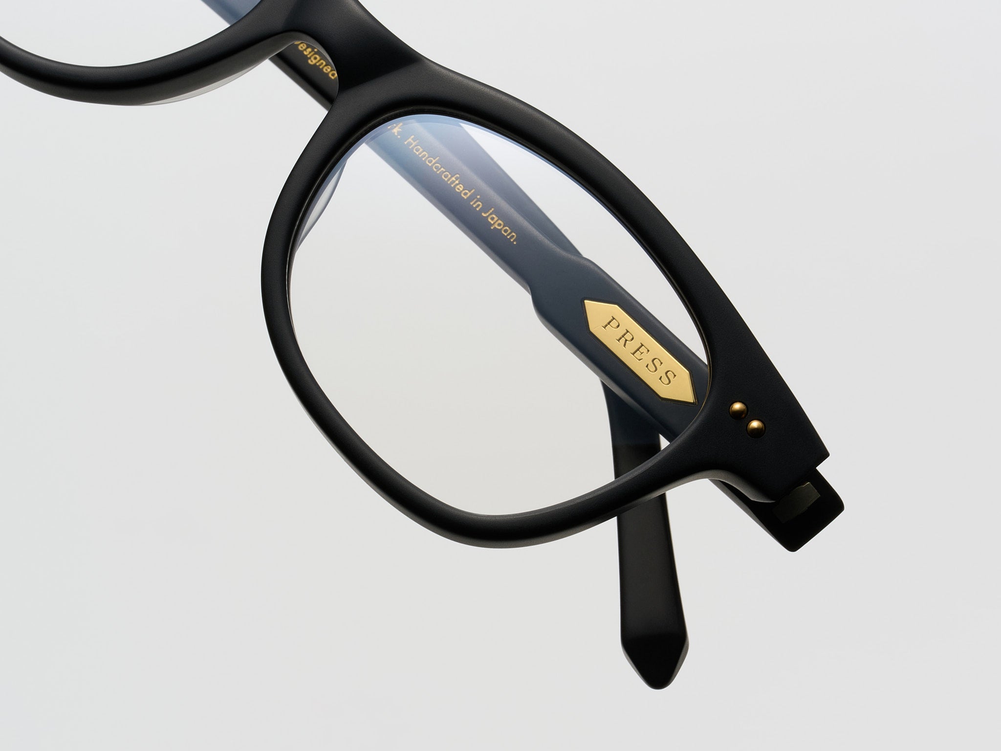The Bribe Optical Matte Black / Gold - TI001 #color_matte-black-gold-ti001