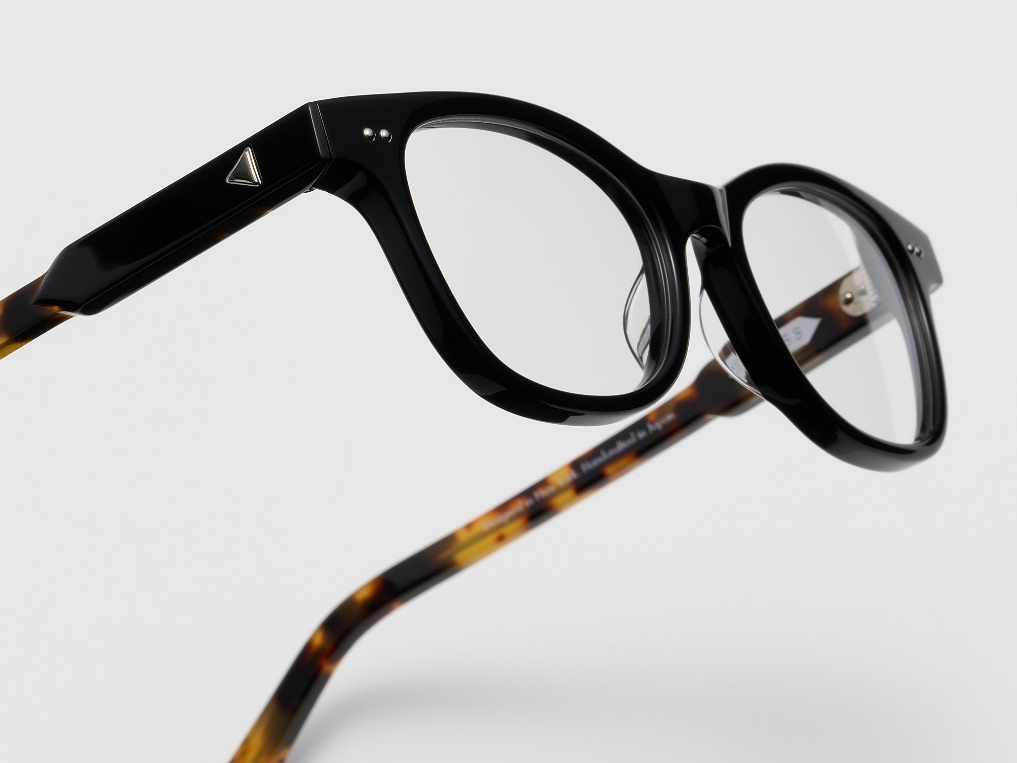 The Bribe Optical Black Tortoise / Silver - TI015 #color_black-tortoise-silver-ti015