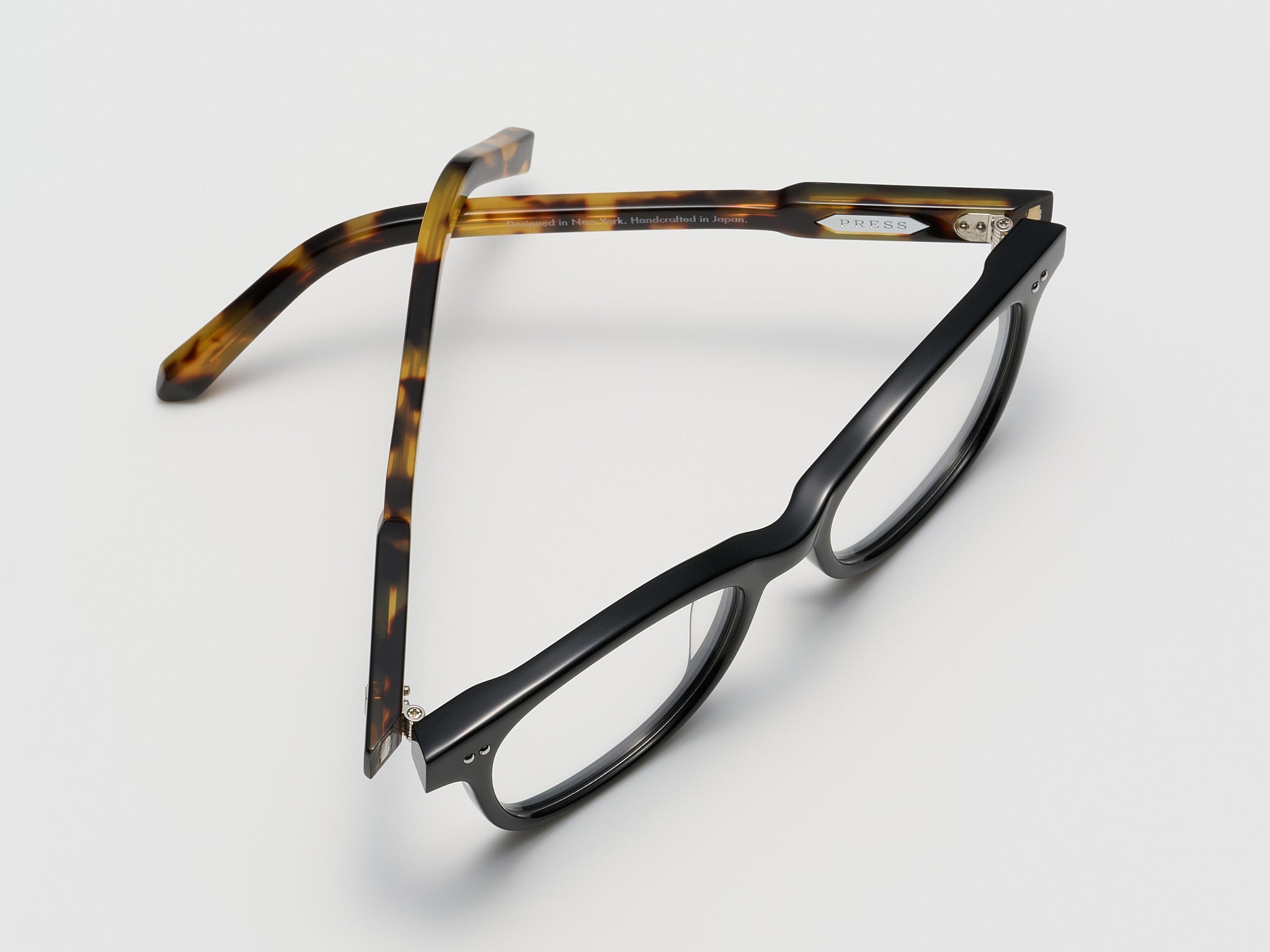 The Bribe Optical Black Tortoise / Silver - TI015 #color_black-tortoise-silver-ti015