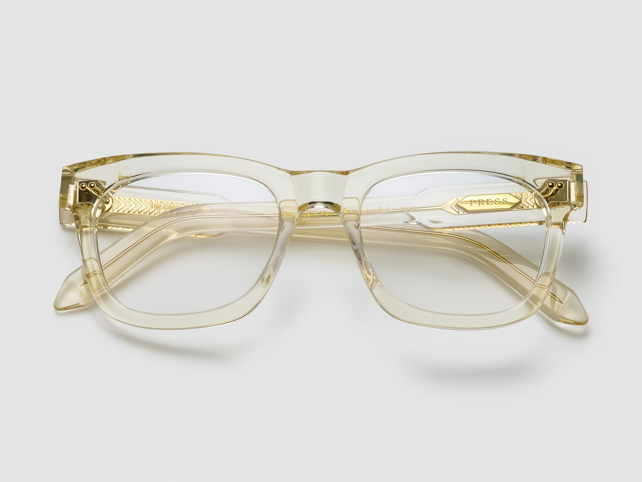 The Candy Man Optical Vintage Crystal / Gold - TI008 #color_vintage-crystal-gold-ti008