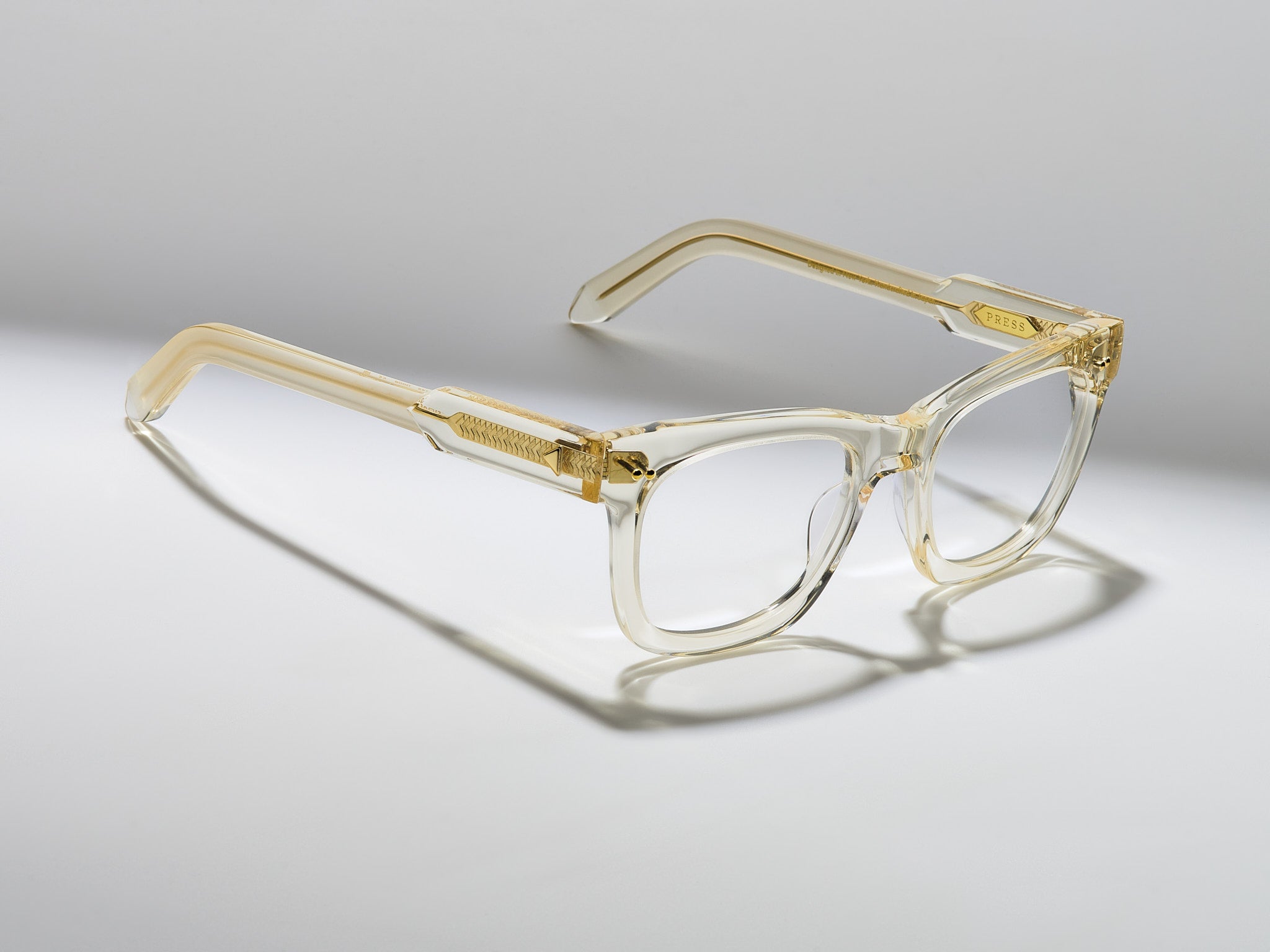 The Candy Man Optical Vintage Crystal / Gold - TI008 #color_vintage-crystal-gold-ti008
