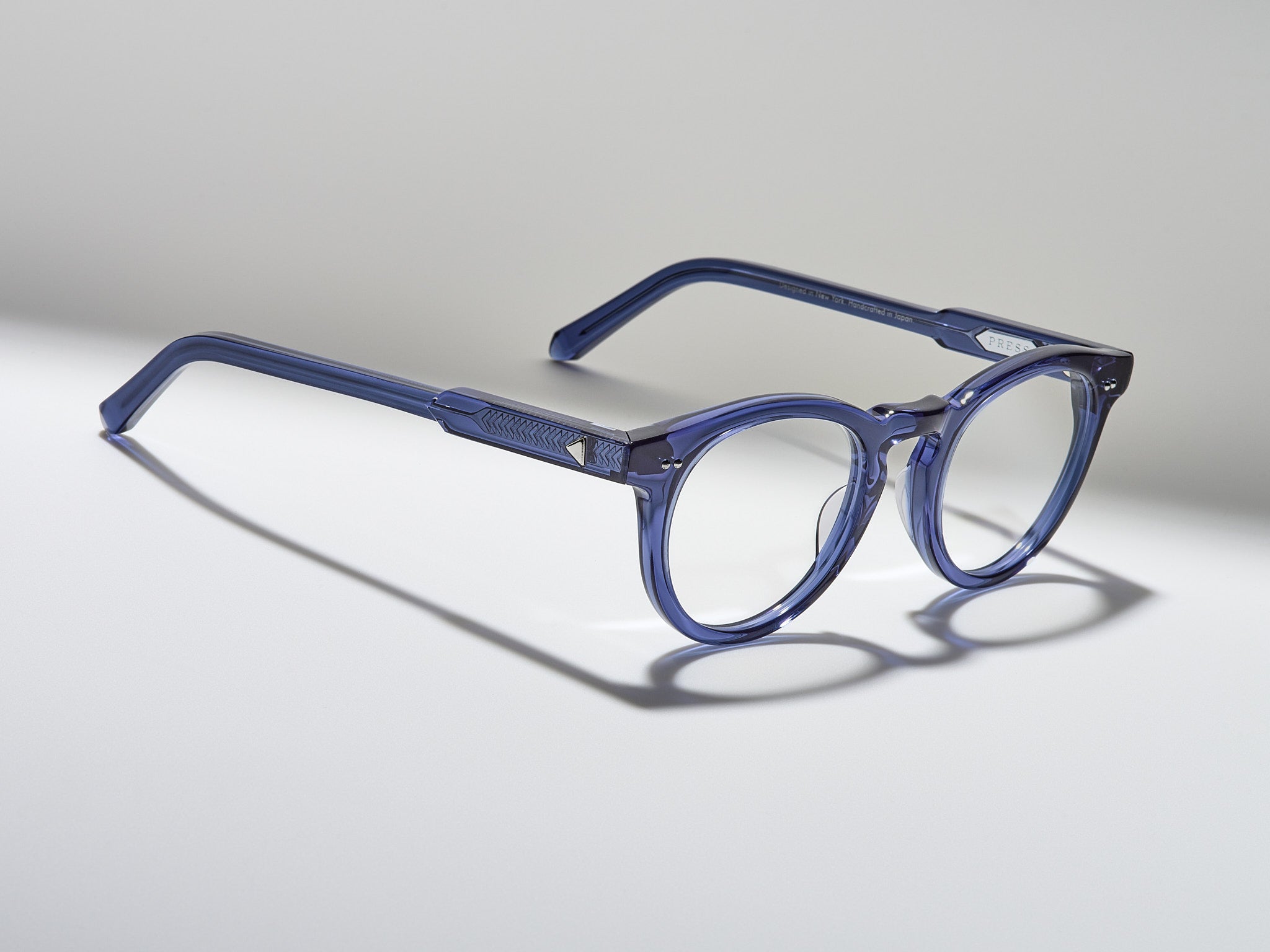 The Chairman Optical Blue Crystal / Silver - TI002 #color_blue-crystal-silver-ti002