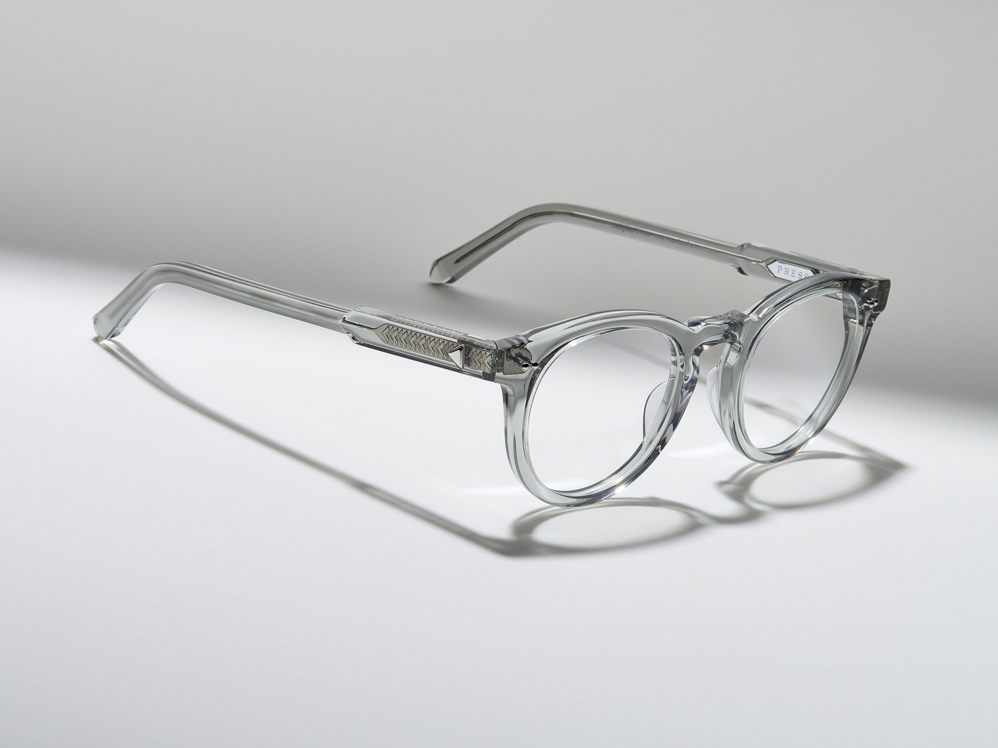The Chairman Optical Smoke Crystal / Silver - TI009 #color_smoke-crystal-silver-ti009