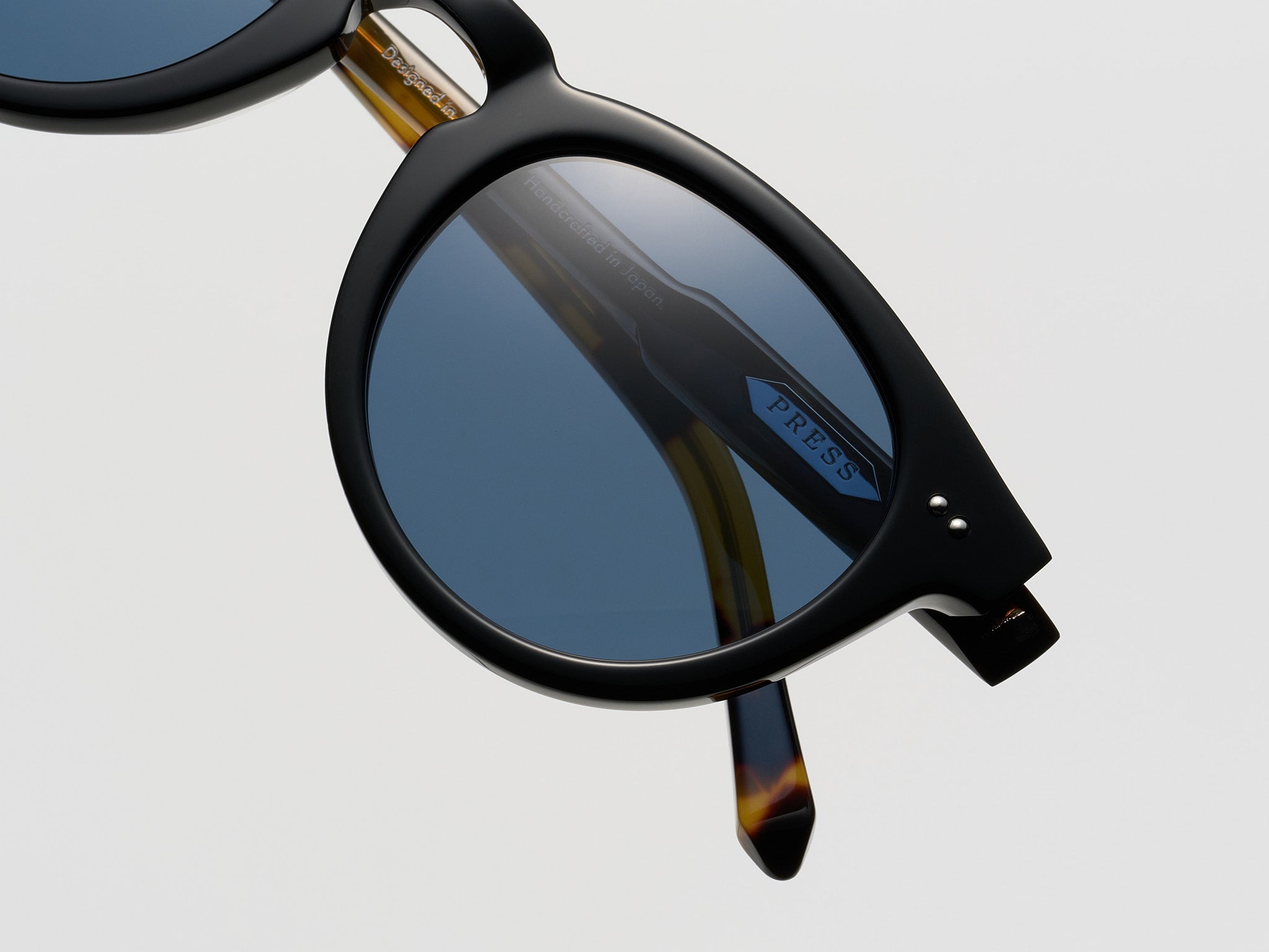 The Chairman Black Tortoise / Silver - TI015 #color_black-tortoise-silver-ti015