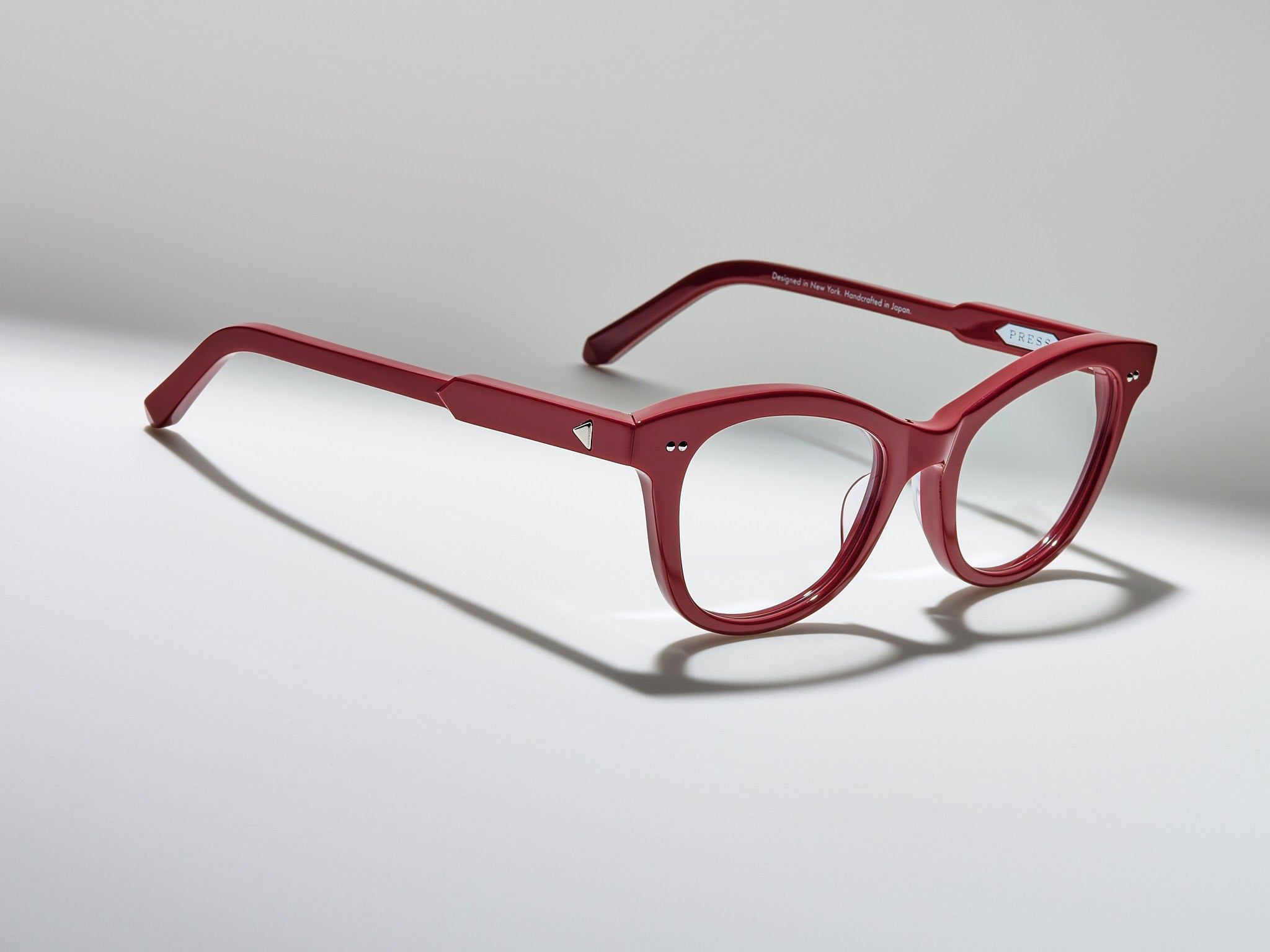 The Charade Optical Red / Silver - TI007 #color_red-silver-ti007