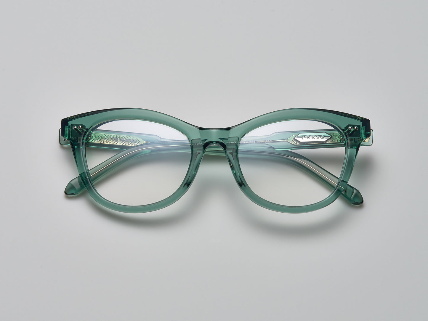 The Charade Optical Moss - TI010 #color_moss-silver- ti010