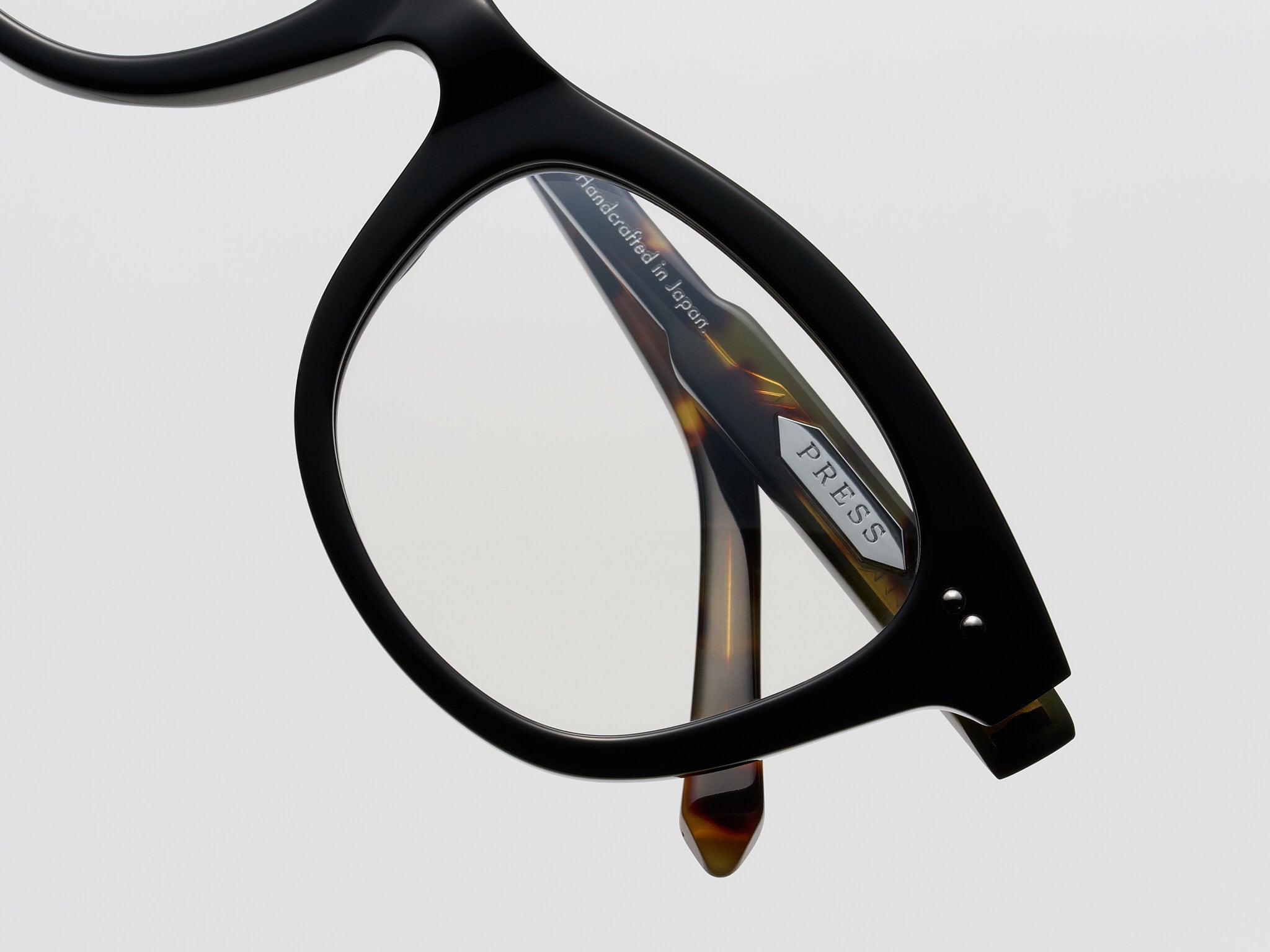The Charade Optical Black Tortoise / Silver - TI015 #color_black-tortoise-silver-ti015