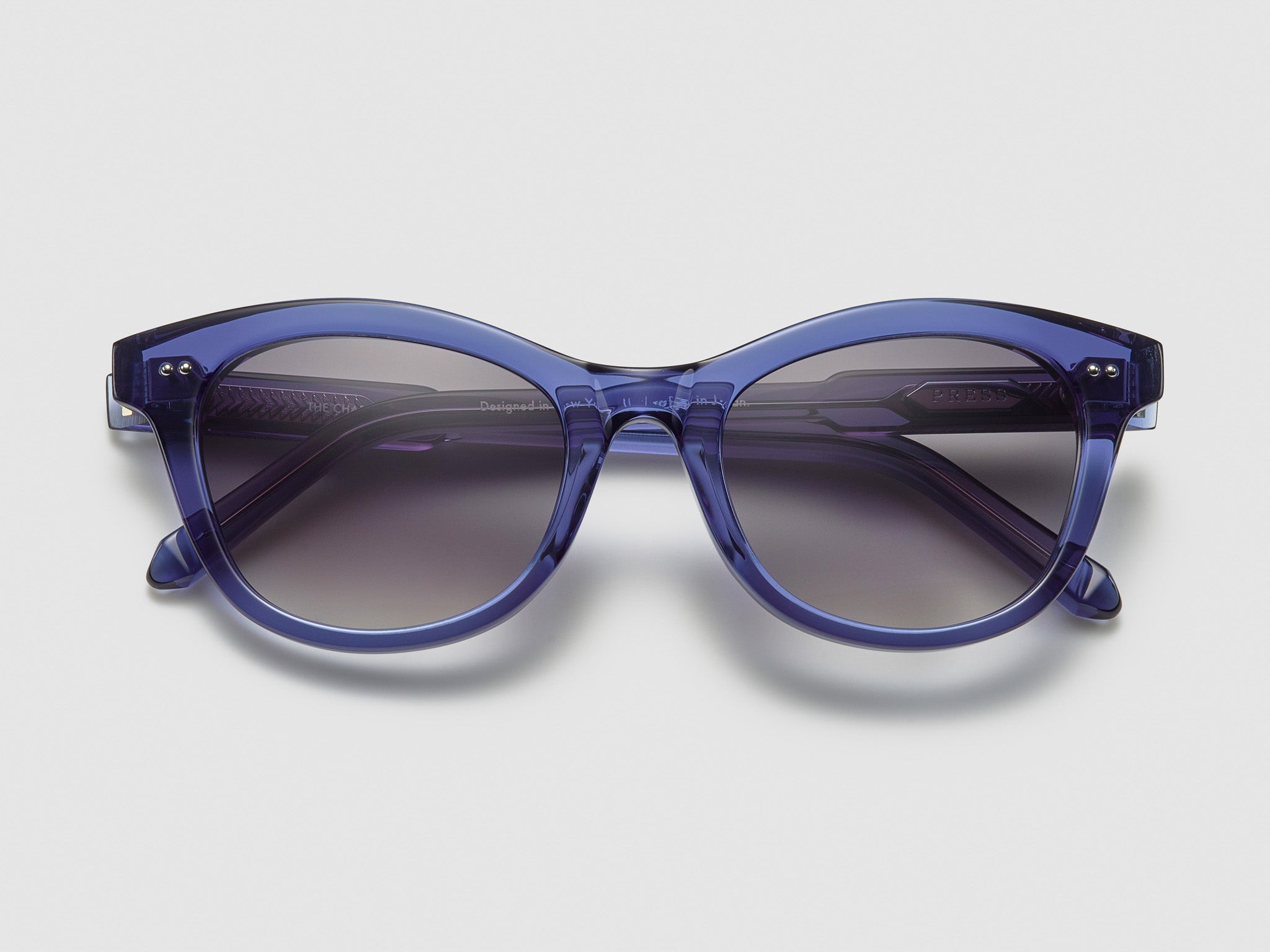 The Charade Blue Crystal / Silver - TI002 #color_blue-crystal-silver-ti002