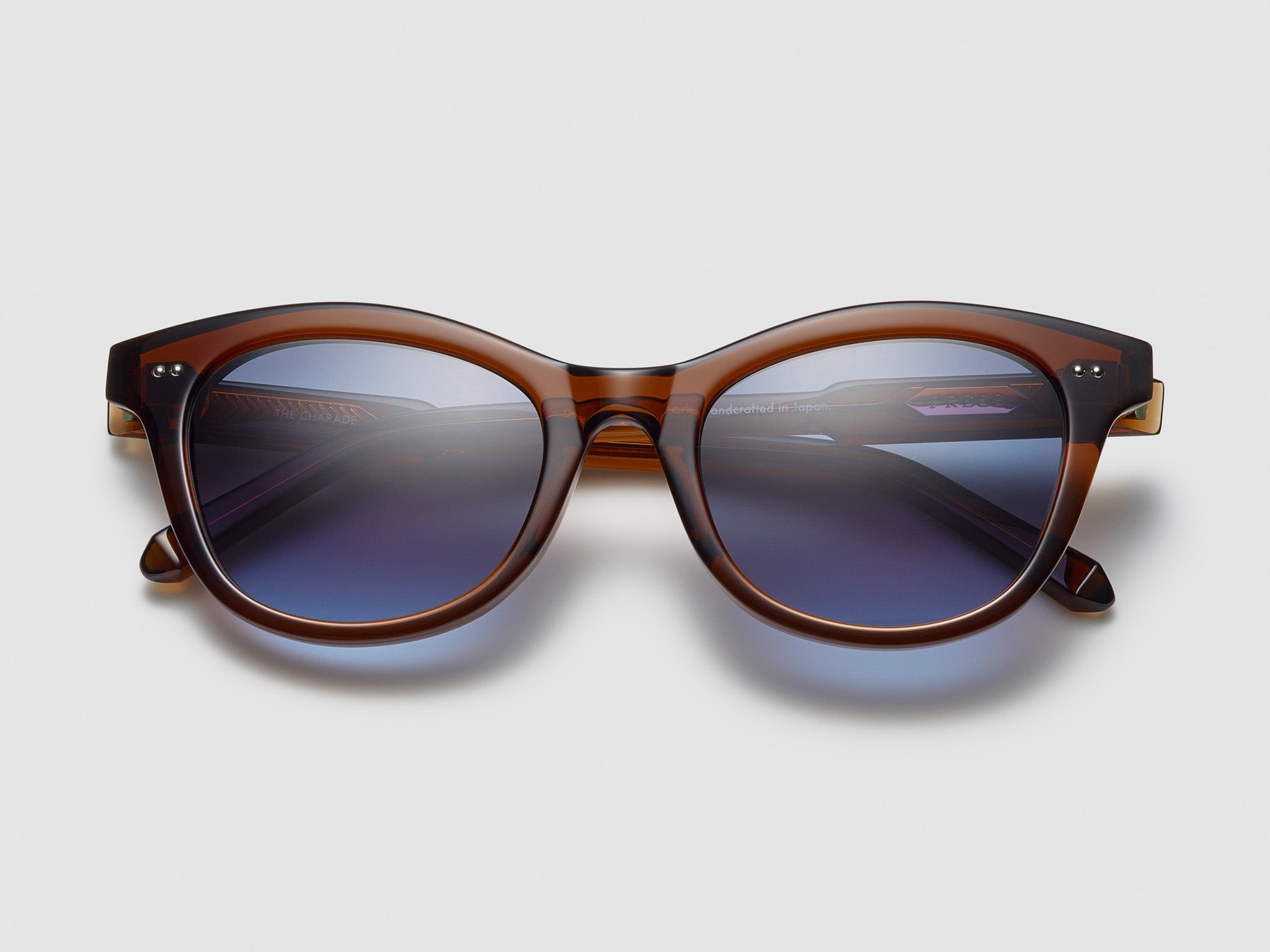 The Charade Cognac / Silver - TI005 #color_cognac-silver-ti005