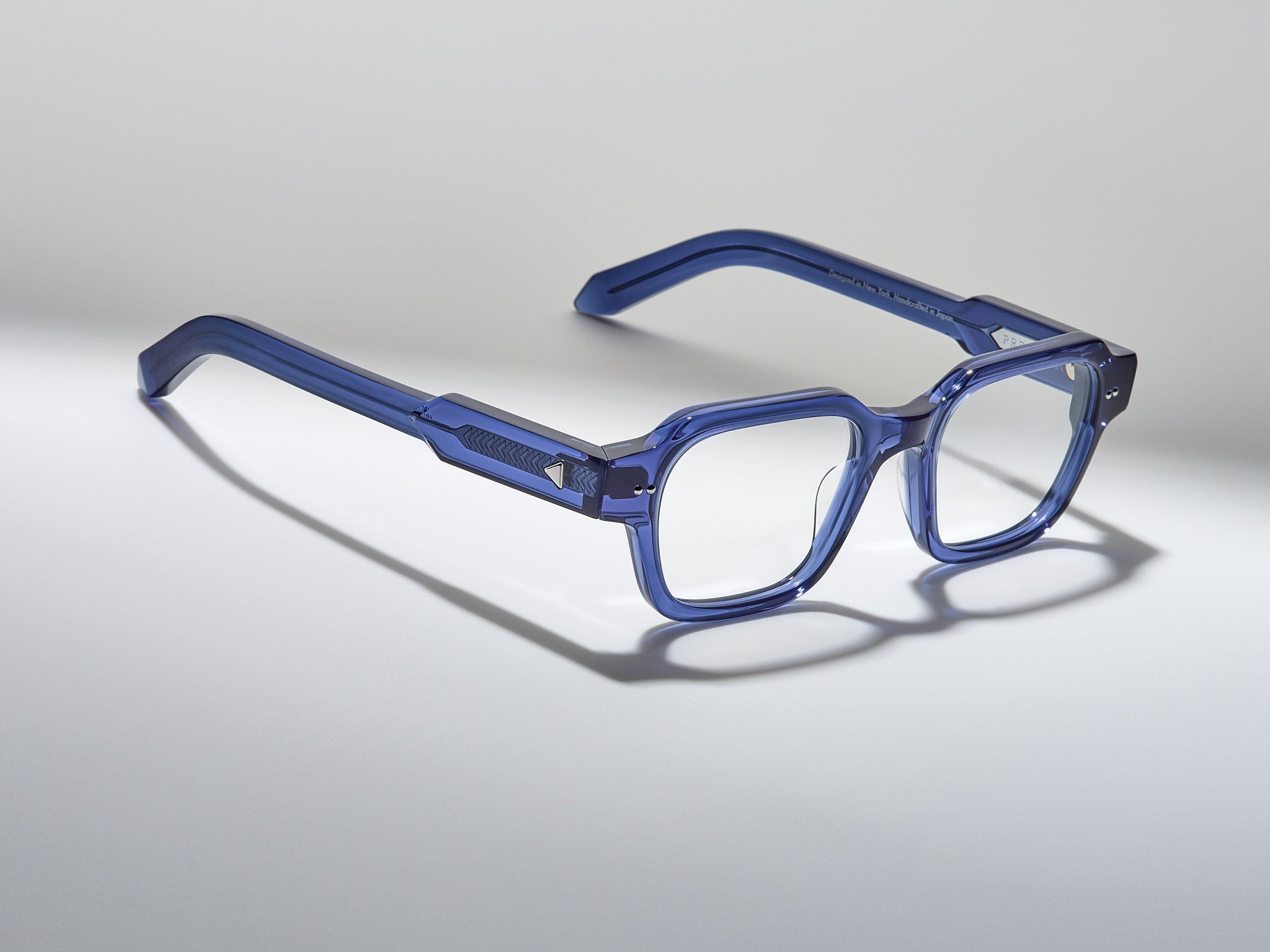 The Face Optical Blue Crystal / Silver - TI002 #color_blue-crystal-silver-ti002