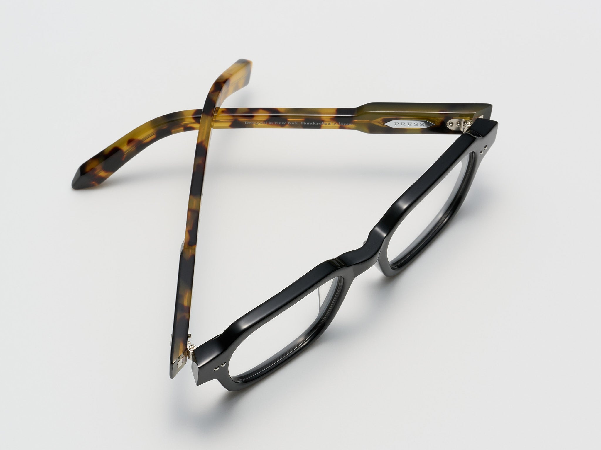 The Face Optical Black Tortoise / Silver - TI015 #color_black-tortoise-silver-ti015