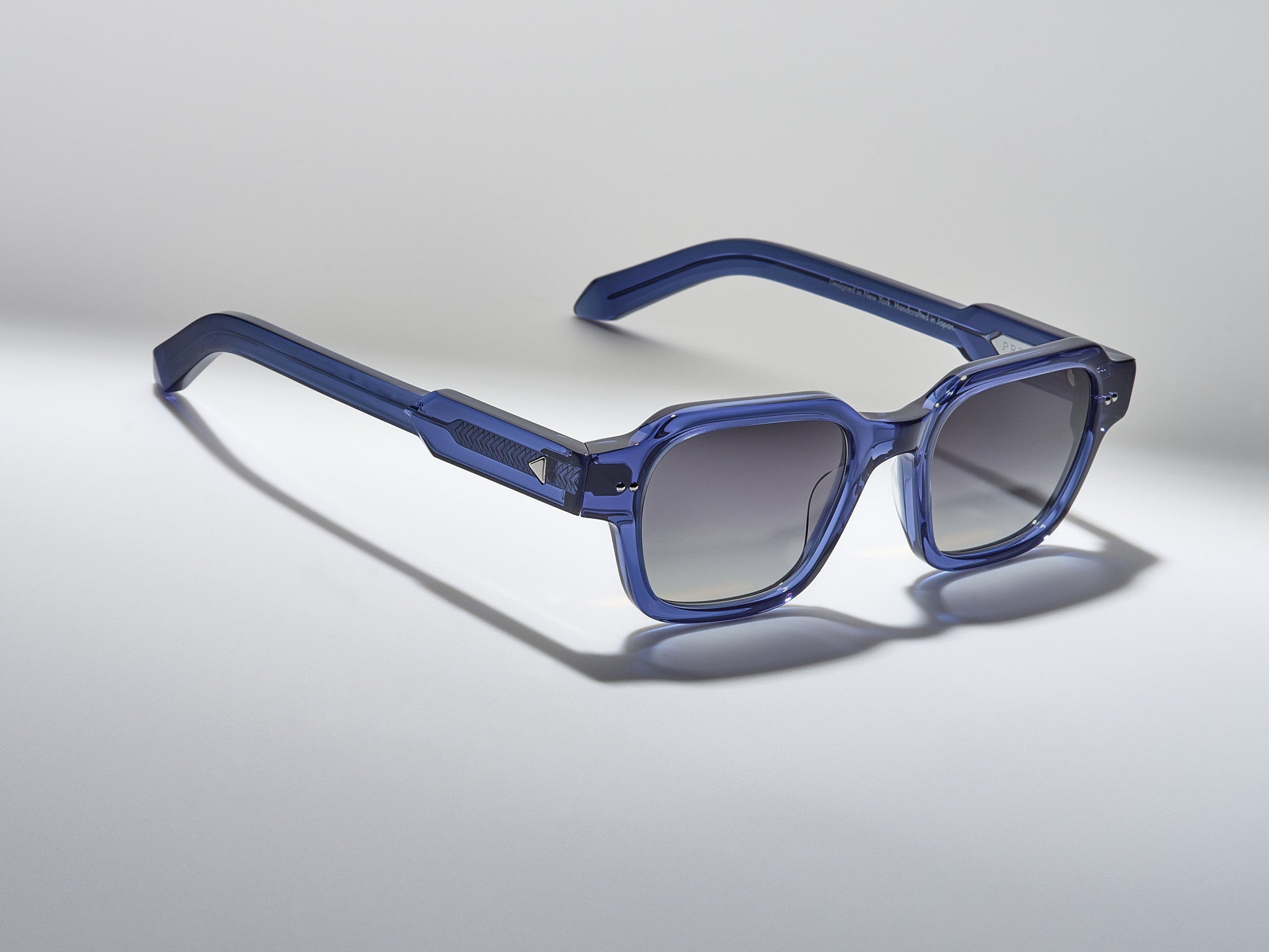 The Face Blue Crystal / Silver - TI002 #color_blue-crystal-silver-ti002