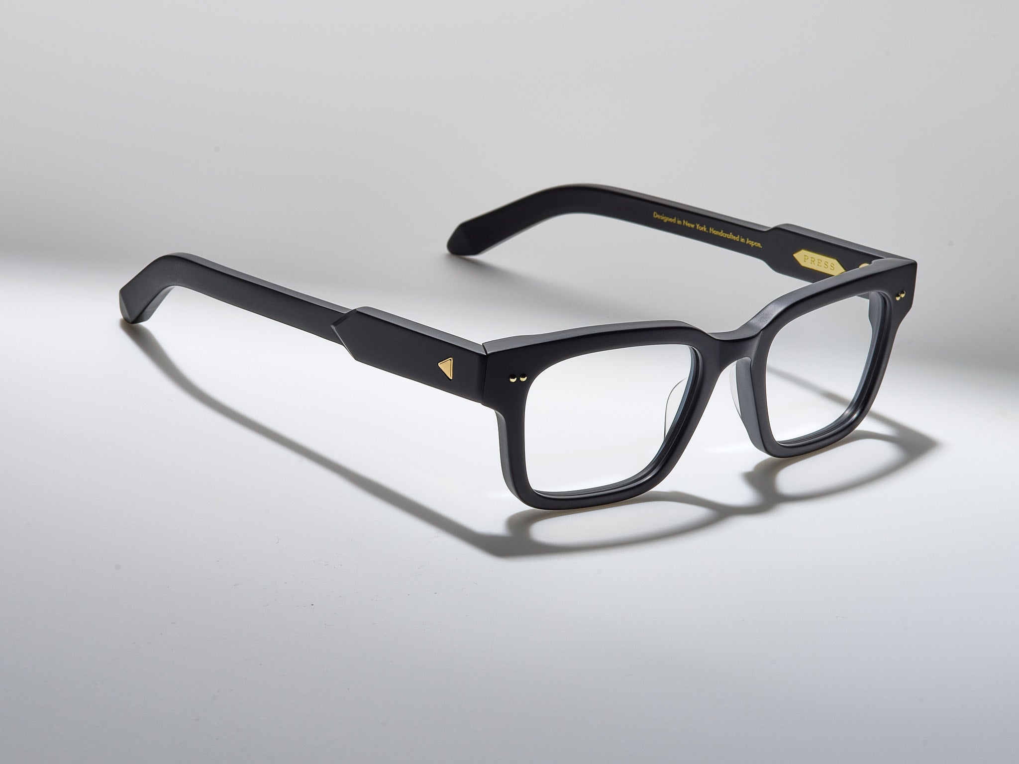 The Genius Optical Matte Black / Gold - TI001 #color_matte-black-gold-ti001