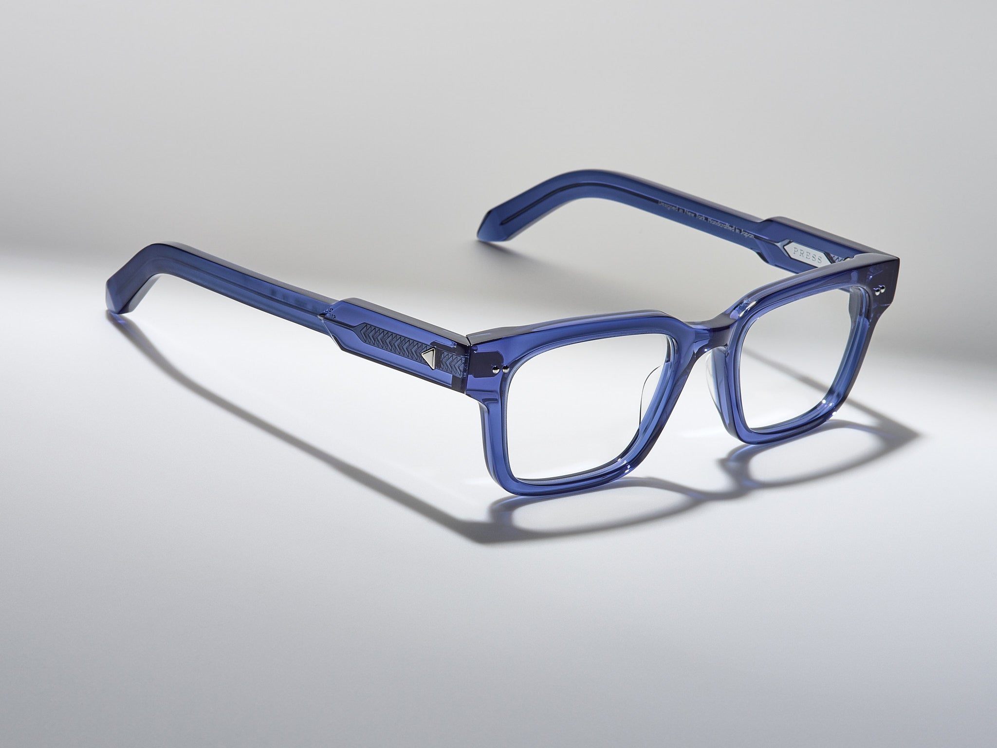 The Genius Optical Blue Crystal / Silver - TI002 #color_blue-crystal-silver-ti002