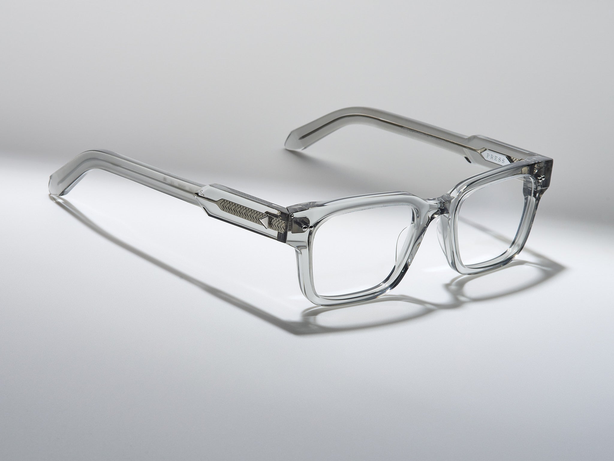 The Genius Optical Smoke Crystal / Silver - TI009 #color_smoke-crystal-silver-ti009