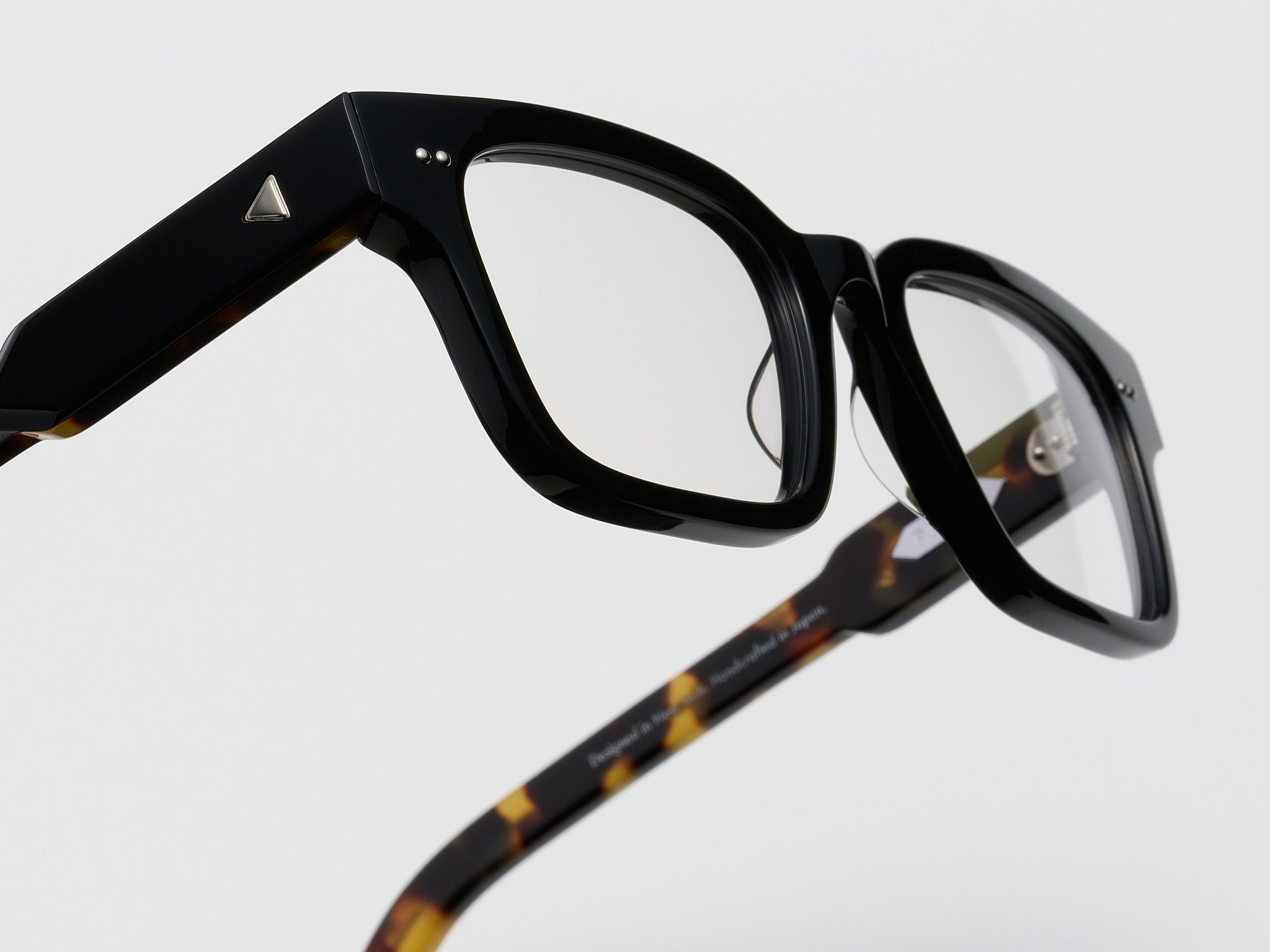 The Genius Optical Black Tortoise / Silver - TI015 #color_black-tortoise-silver-ti015