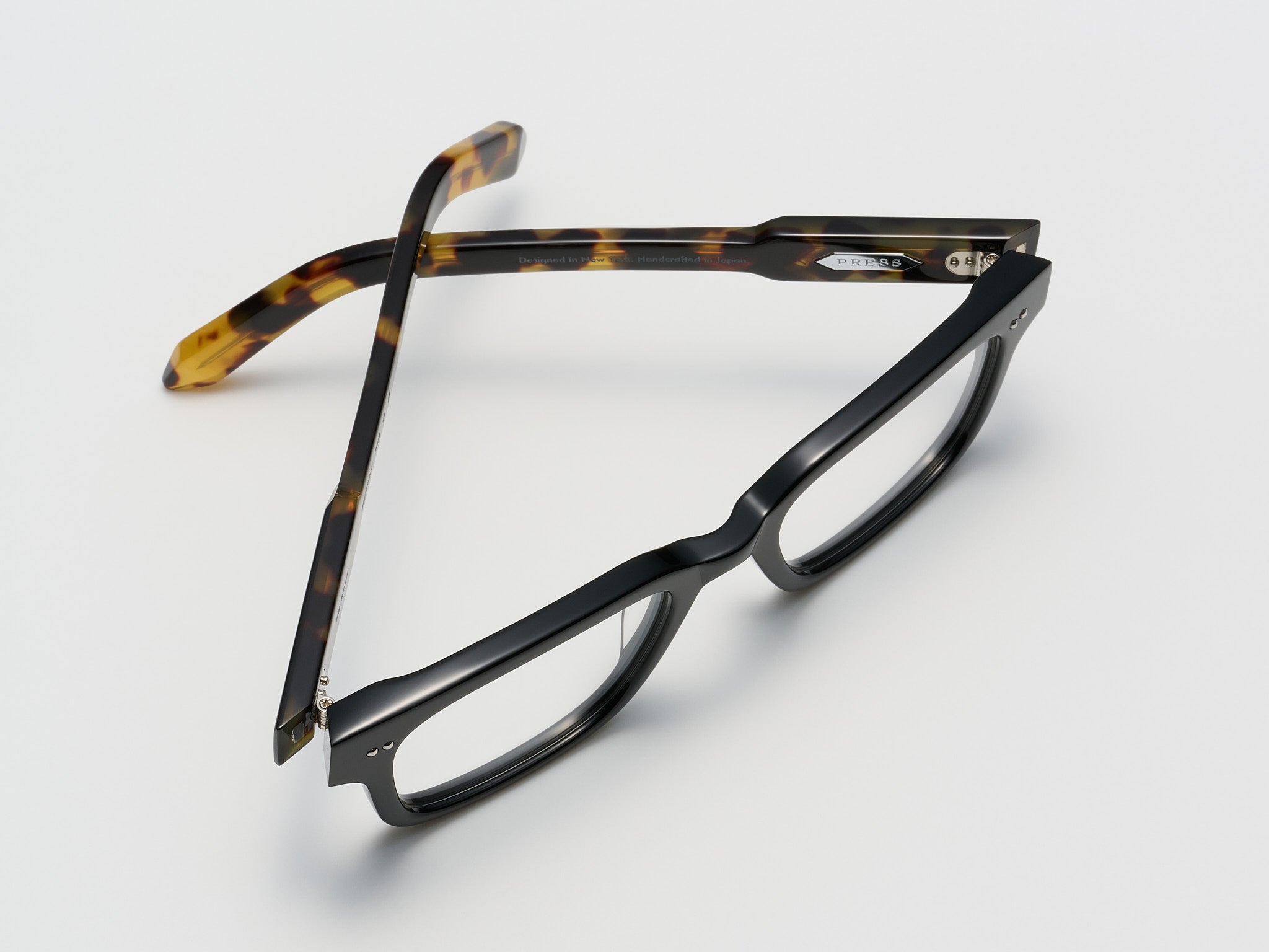 The Genius Optical Black Tortoise / Silver - TI015 #color_black-tortoise-silver-ti015