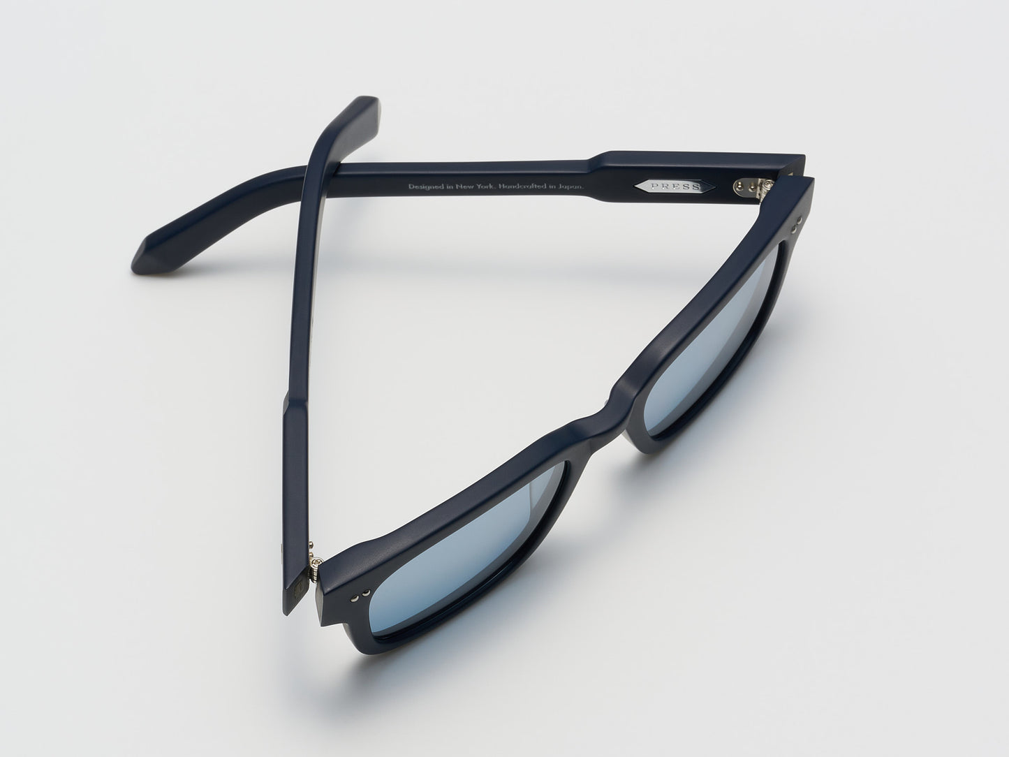 The Genius Matte Navy / Silver - TI014 #color_matte-navy-silver-ti014