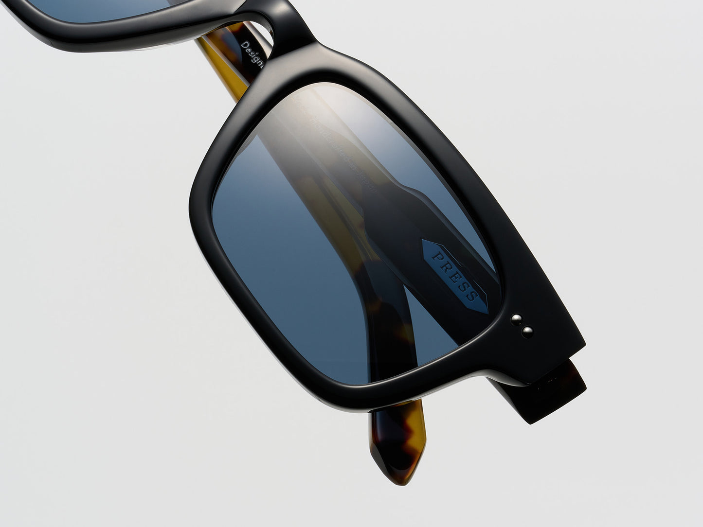 The Genius Black Tortoise / Silver - TI015 #color_black-tortoise-silver-ti015