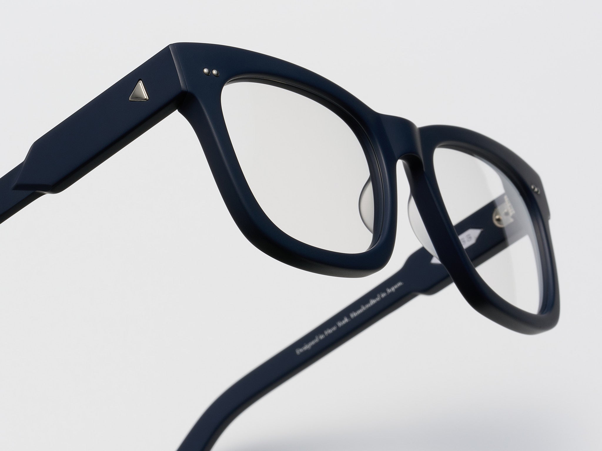 The Greatest Optical Matte Navy / Silver - TI014 #color_matte-navy-silver-ti014