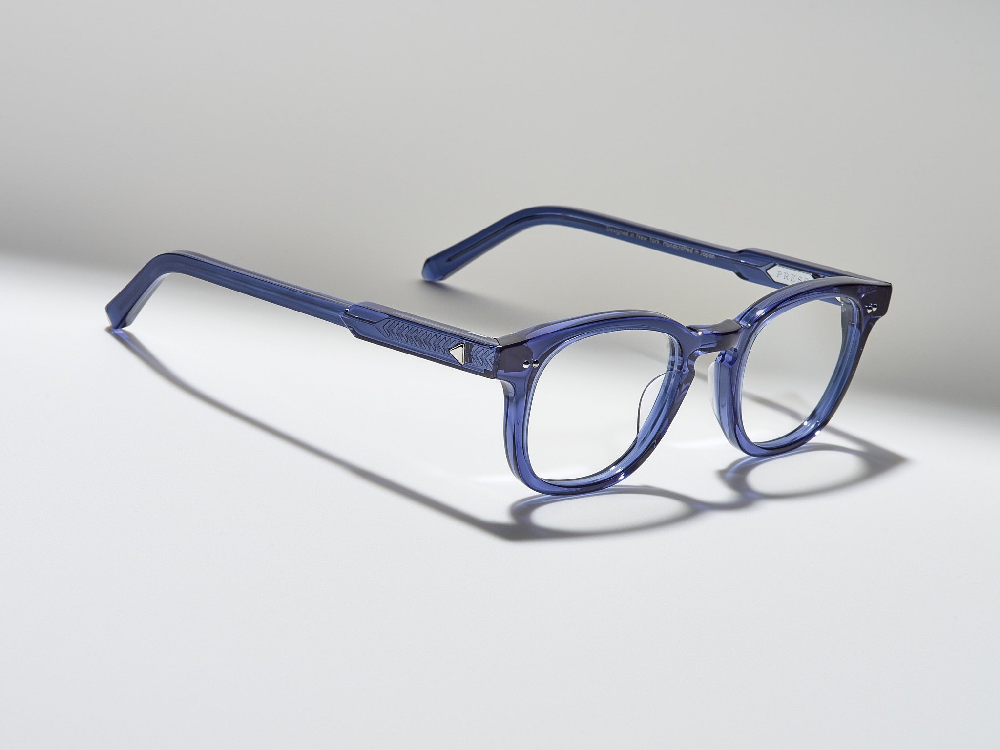 The Rebel Optical Blue Crystal / Silver - TI002 #color_blue-crystal-silver-ti002