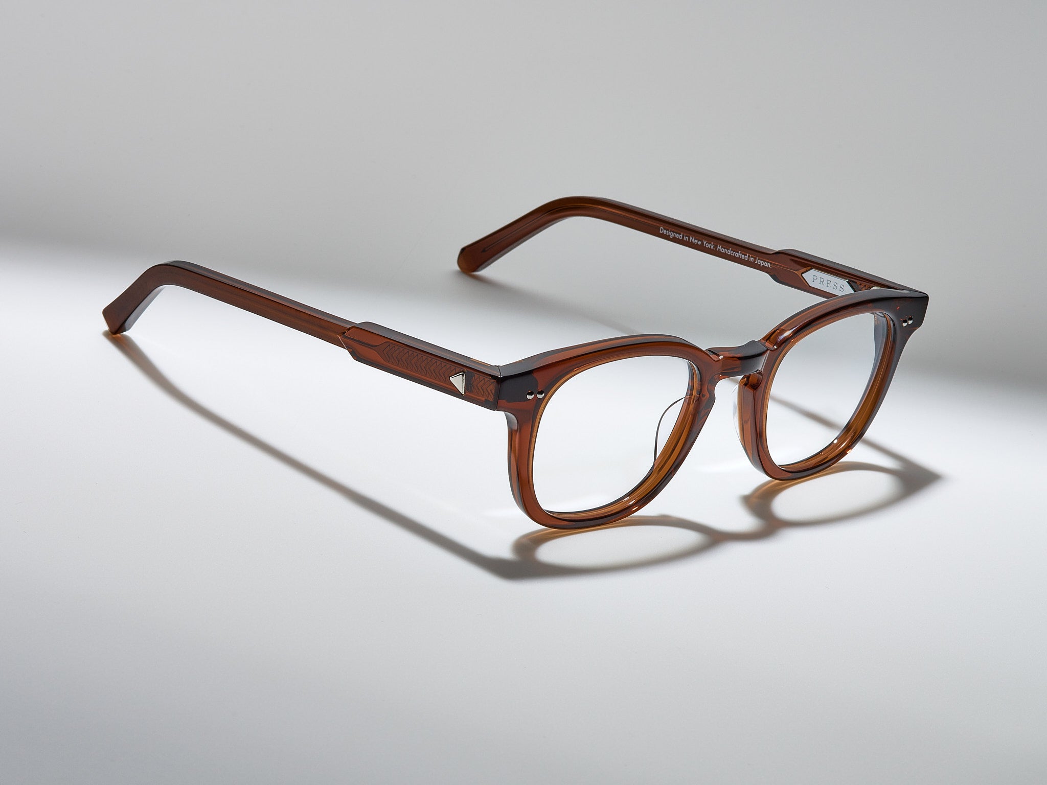 The Rebel Optical Cognac / Silver - TI005 #color_cognac-silver-ti005
