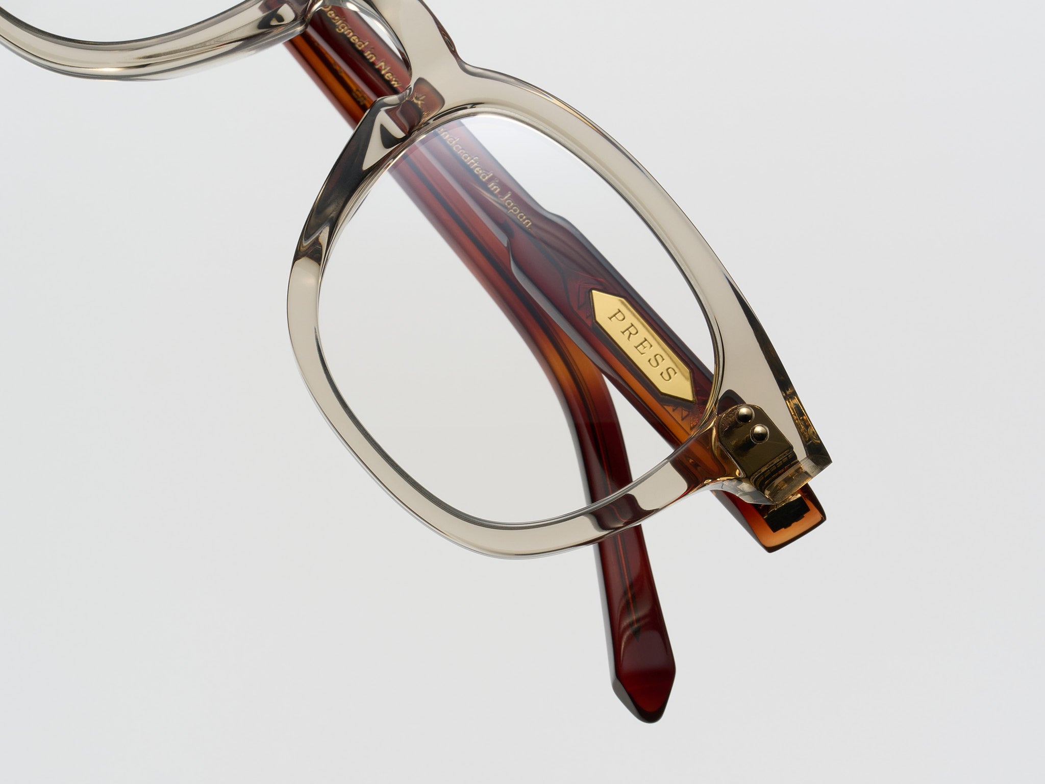 The Rebel Optical Champagne Demi / Gold - TI013 #color_champagne-demi-gold-ti013