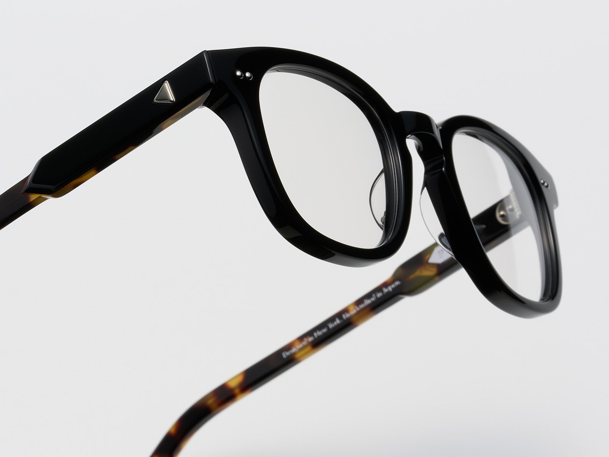 The Rebel Optical Black Tortoise / Silver - TI015 #color_black-tortoise-silver-ti015