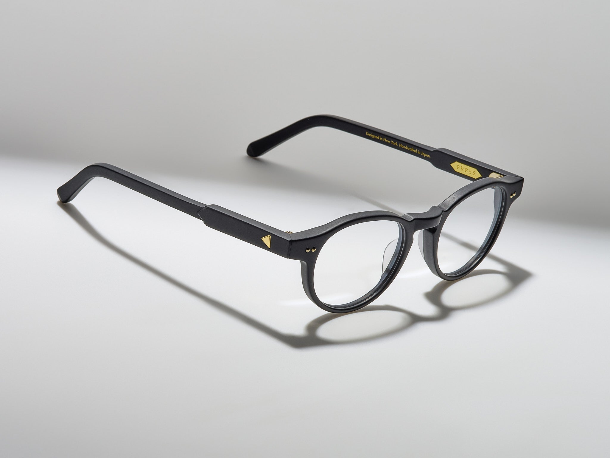The Song Optical Matte Black / Gold - TI001 #color_matte-black-gold-ti001