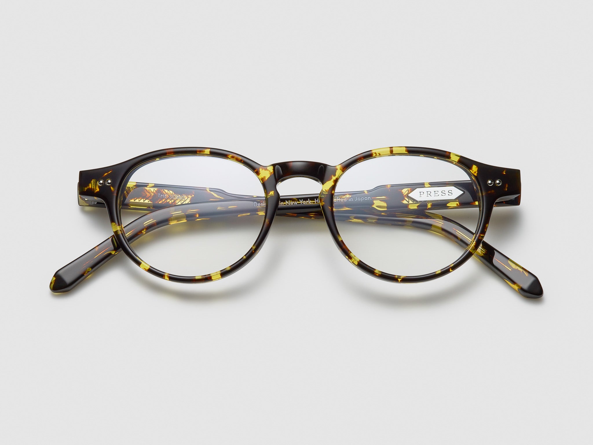 The Song Optical Tokyo Tortoise / Silver - TI003 #color_tokyo-tortoise-silver-ti003