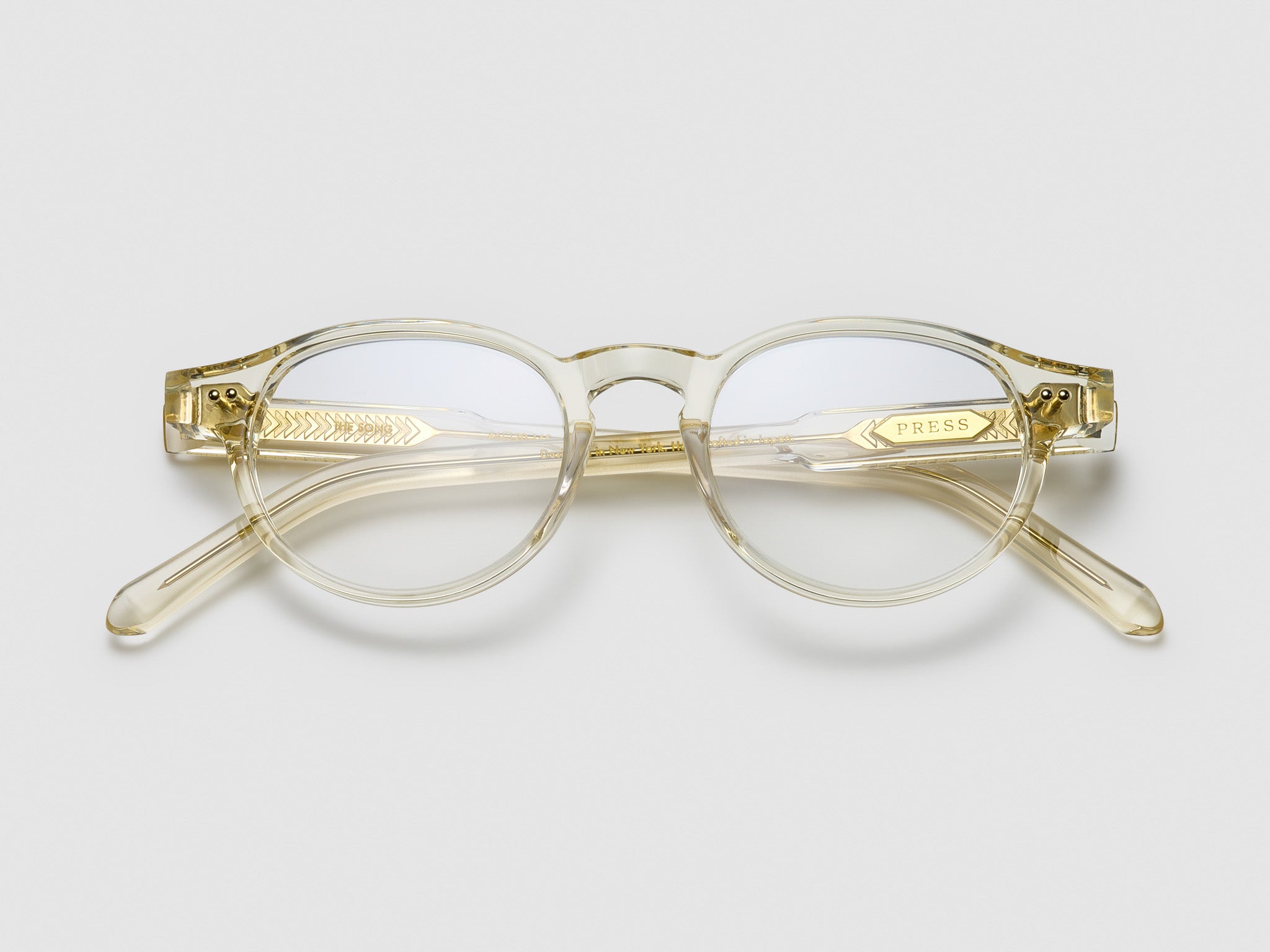 The Song Optical Vintage Crystal / Gold - TI008 #color_vintage-crystal-gold-ti008