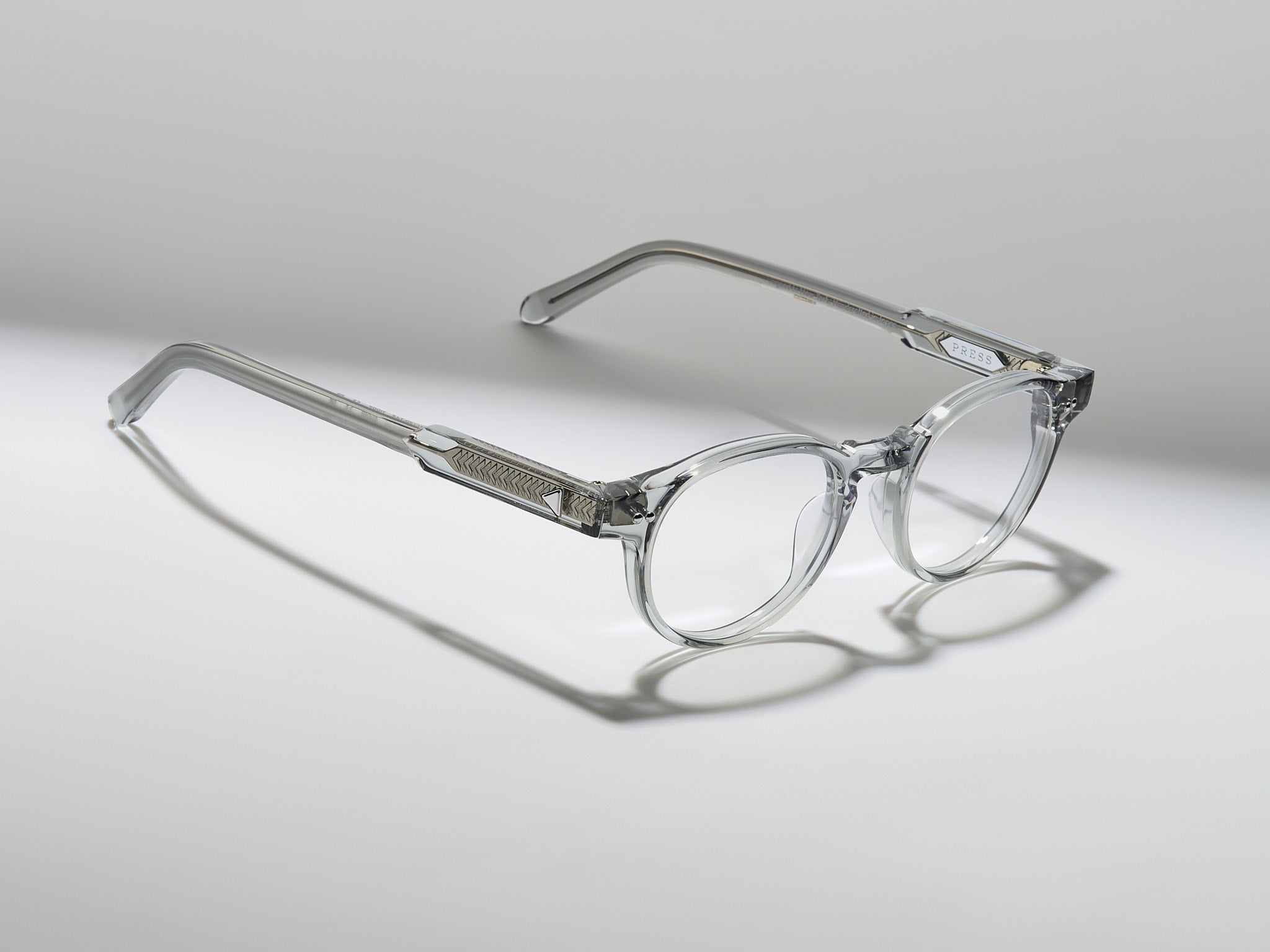 The Song Optical Smoke Crystal / Silver - TI009 #color_smoke-crystal-silver-ti009