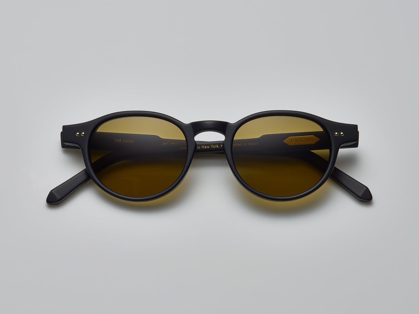 The Song Matte Black / Gold - TI001 #color_matte-black-gold-ti001