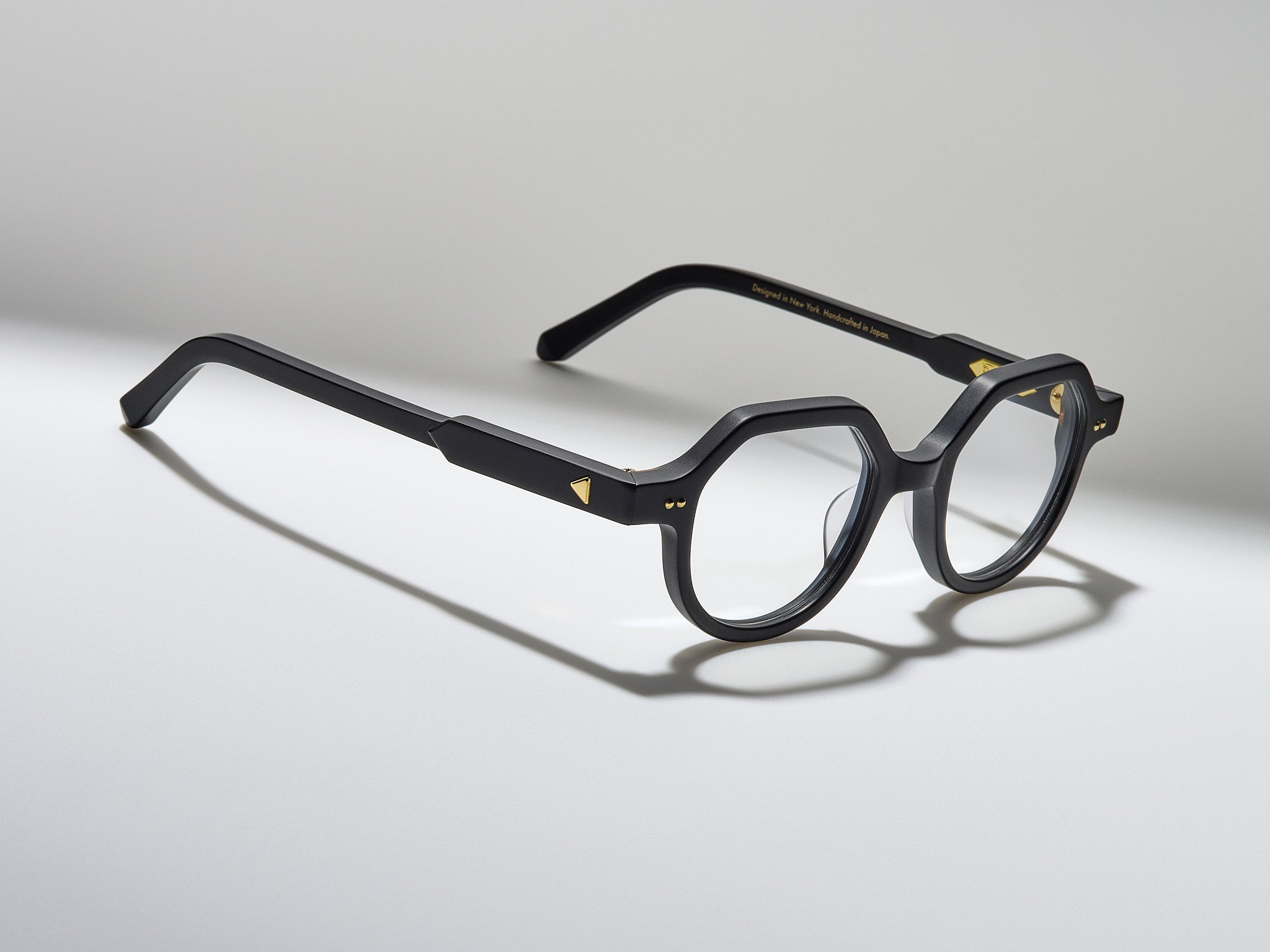 The Taxman Optical Matte Black / Gold - TI001 #color_matte-black-gold-ti001