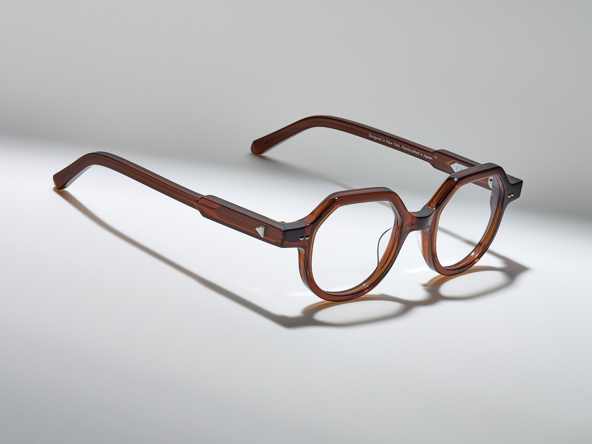 The Taxman Optical Cognac / Silver - TI005 #color_cognac-silver-ti005