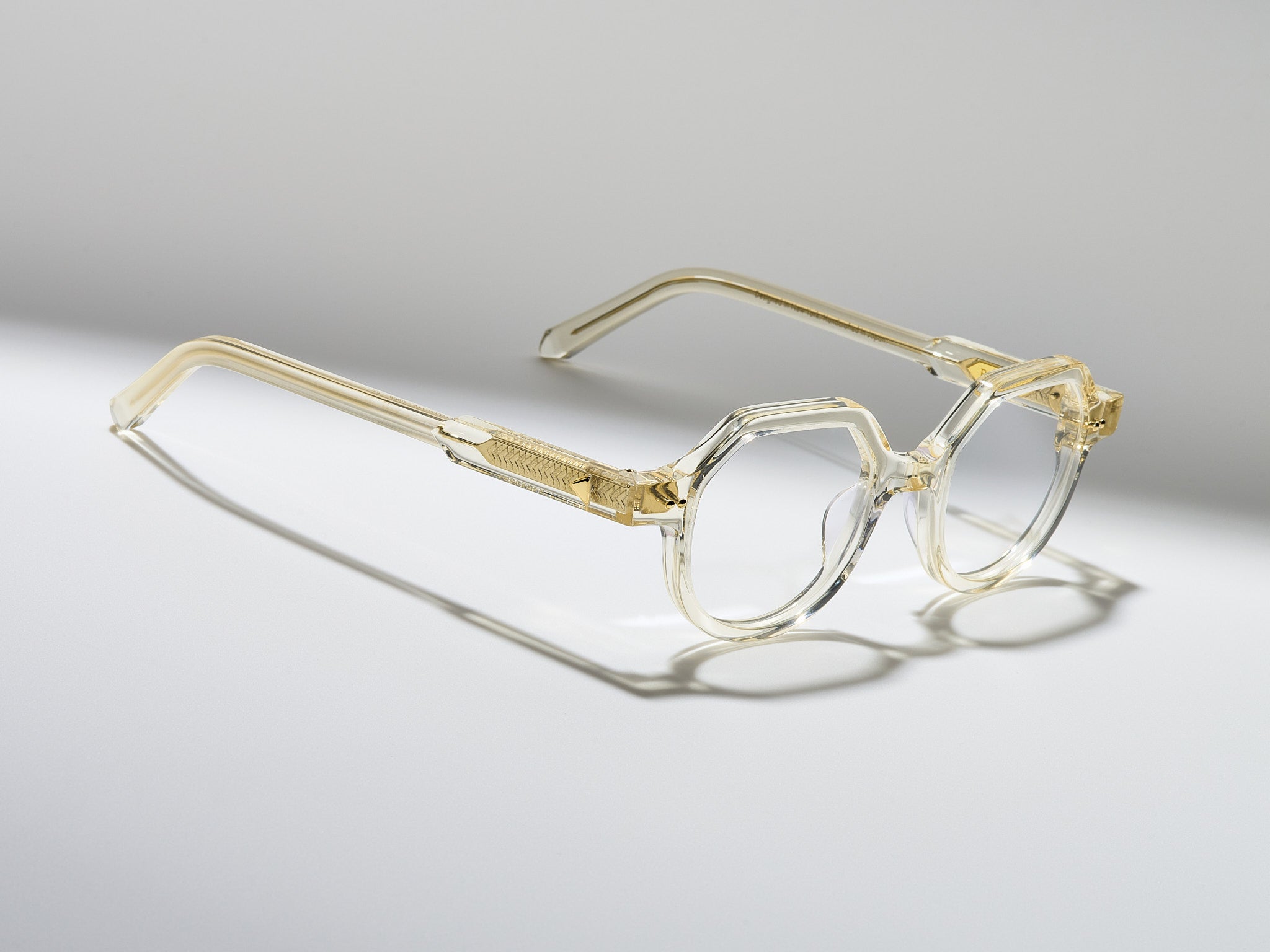 The Taxman Optical Vintage Crystal / Gold - TI008 #color_vintage-crystal-gold-ti008