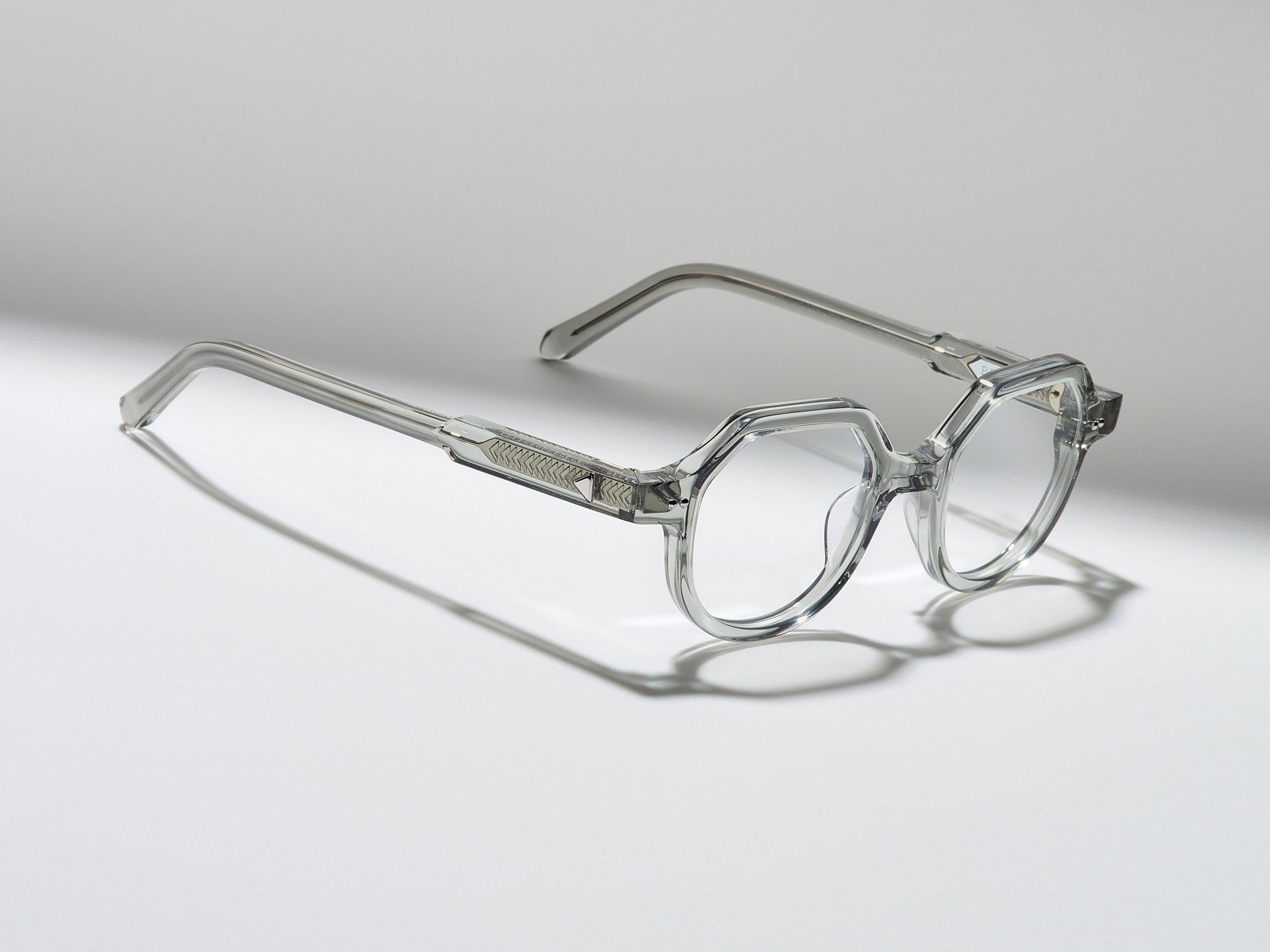 The Taxman Optical Smoke Crystal / Silver - TI009 #color_smoke-crystal-silver-ti009