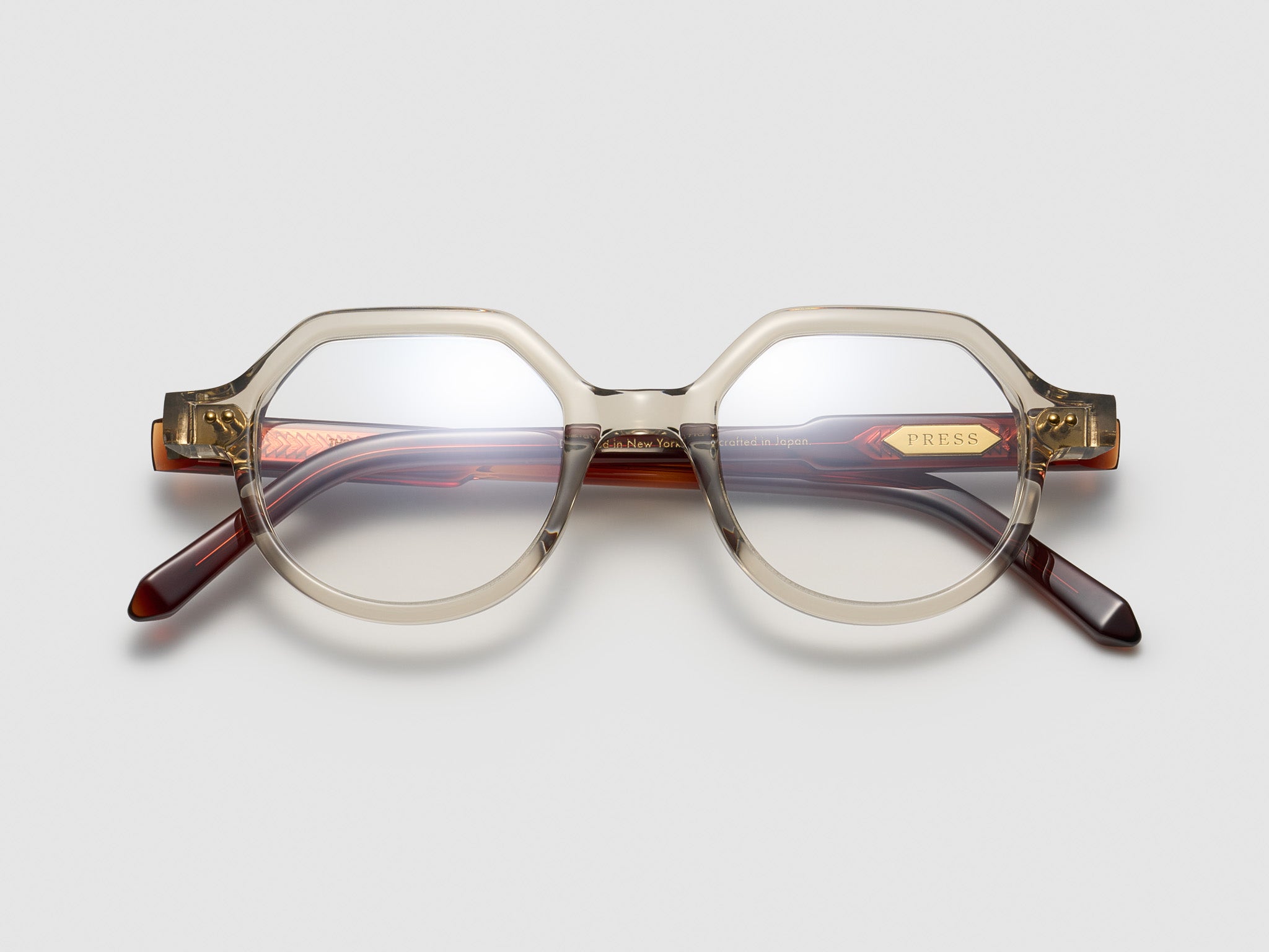 The Taxman Optical Champagne Demi / Gold - TI013 #color_champagne-demi-gold-ti013